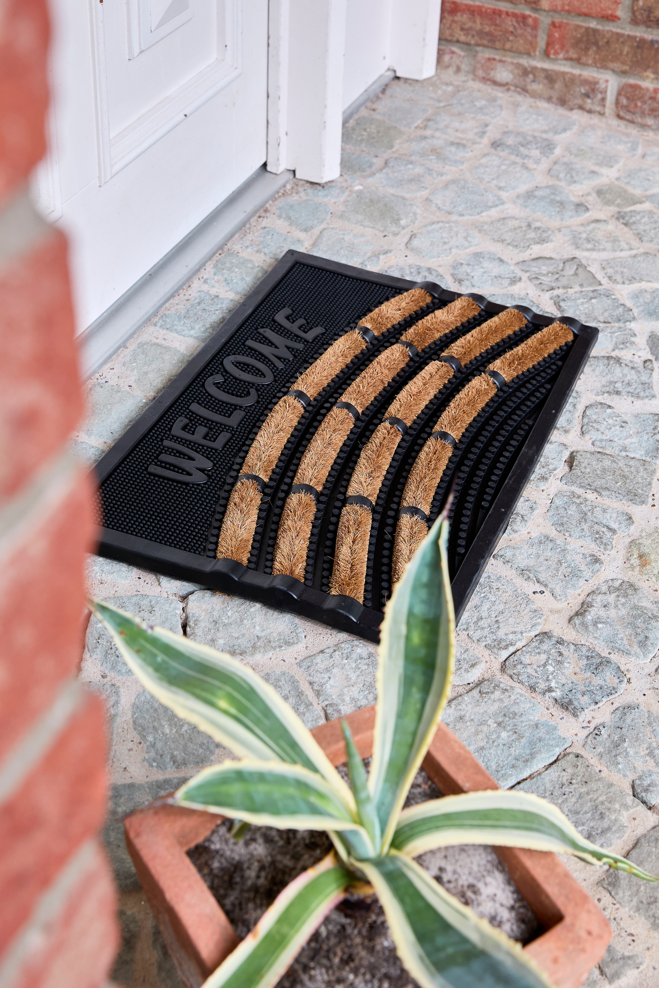 ASTRA Fußmatte »Rimini« rechteckig 30 mm Höhe Schmutzfangmatte, In- und Outdoor geeignet, 40x60 cm