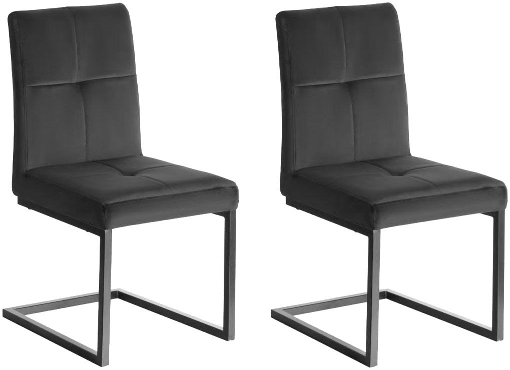 Home affaire Esszimmerstuhl »Geranie Freischwinger, Schwingstuhl« (Set) 2 S günstig online kaufen