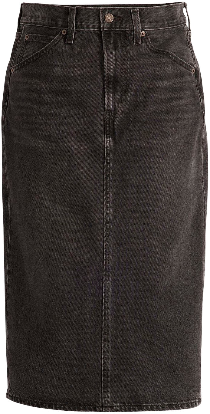 Levi's® Jeansrock »HR BACK SLIT SKIR« mit Schlitz hinten