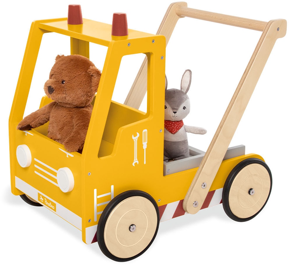 Pinolino® Fred«, bestellen Online-Shop Holz Lauflernwagen Pannendienst aus im »Holzspielzeug,