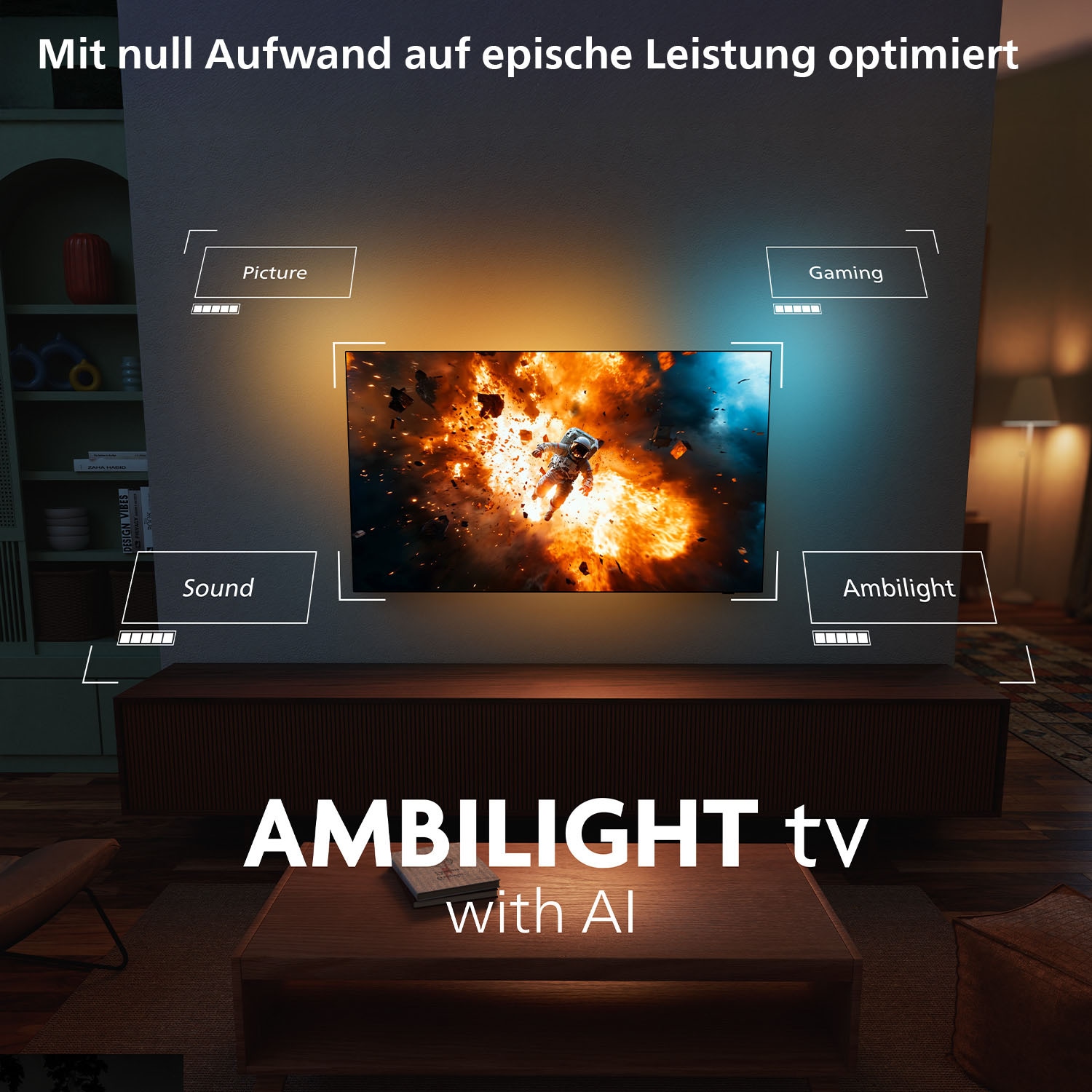 Philips OLED-Fernseher »55OLED811/12« 139 cm/55 ″ Smart-TV