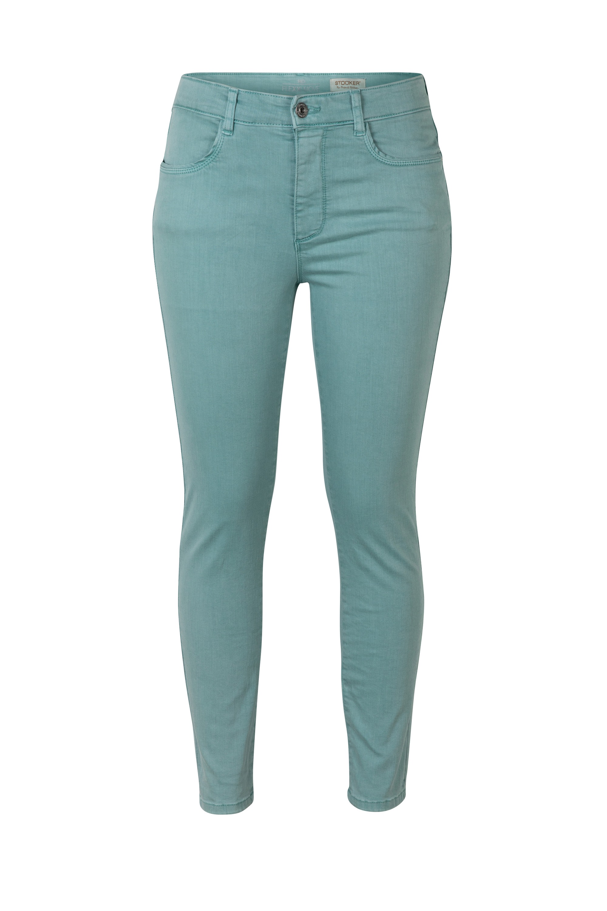 STOOKER WOMEN 5-Pocket-Jeans »Rio Fexxi Move Strass Skinny Fit« Skinny Fit Casual Clean Wash Denim Jeans Magic Shape Effekt für Damen