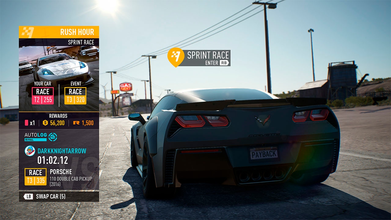 Spielesoftware »NEED FOR SPEED PAYBACK PS HITS«, PlayStation 4