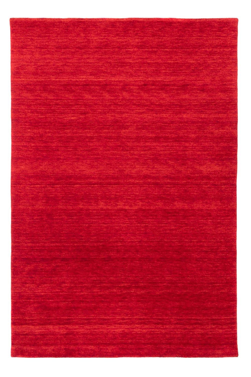 morgenland Wollteppich »Uni - Gabbeh Teppich - Softy«, rechteckig, 1,6 mm Höhe, Gabbeh Optik, Uni Farben, reine Wolle, sehr weicher Flor, Wohnzimmer