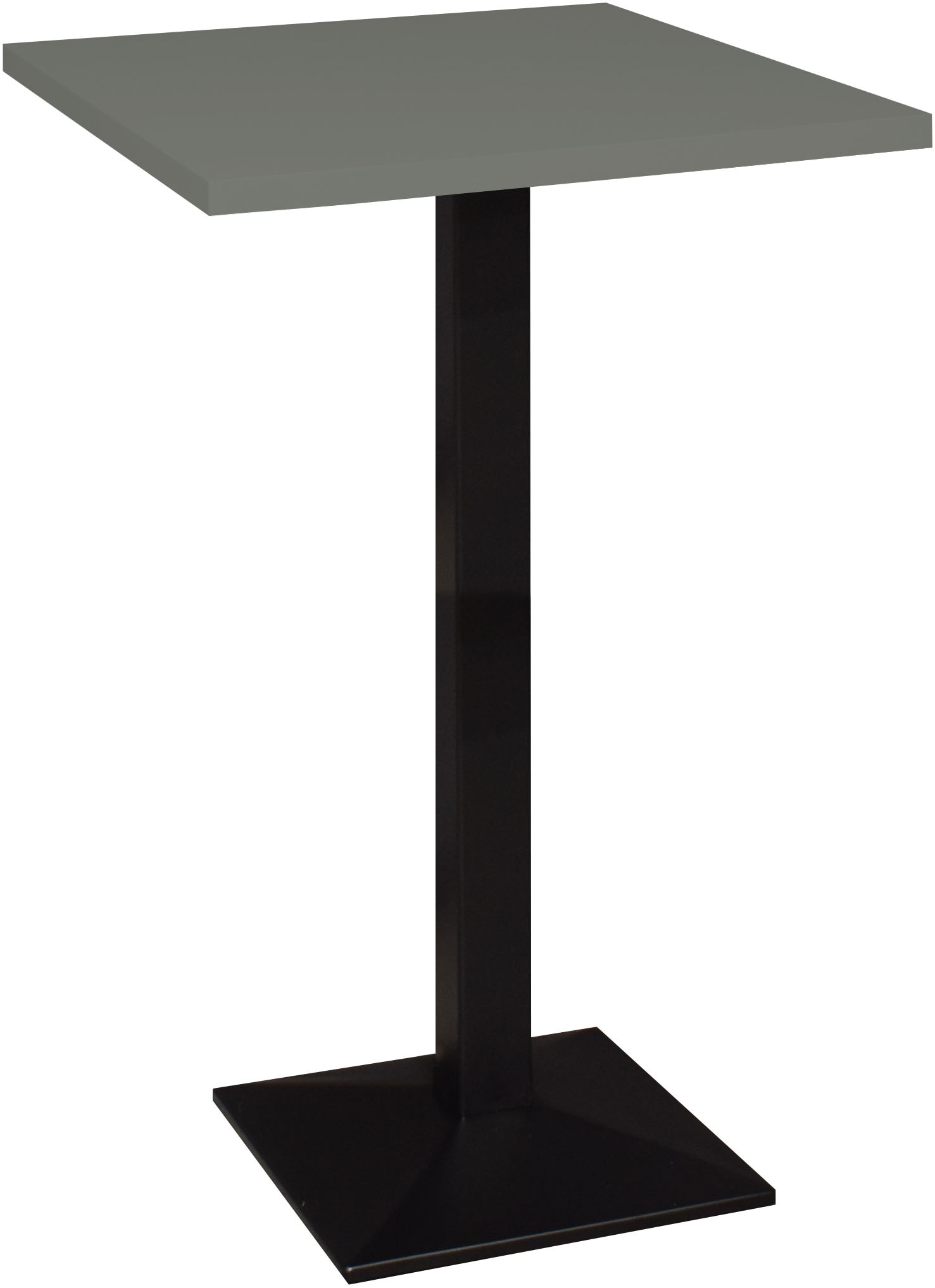 Mäusbacher »Big Bistro Metall« Quadrat-Säulengestell, eckige Platte BHT 70x105x70 cm