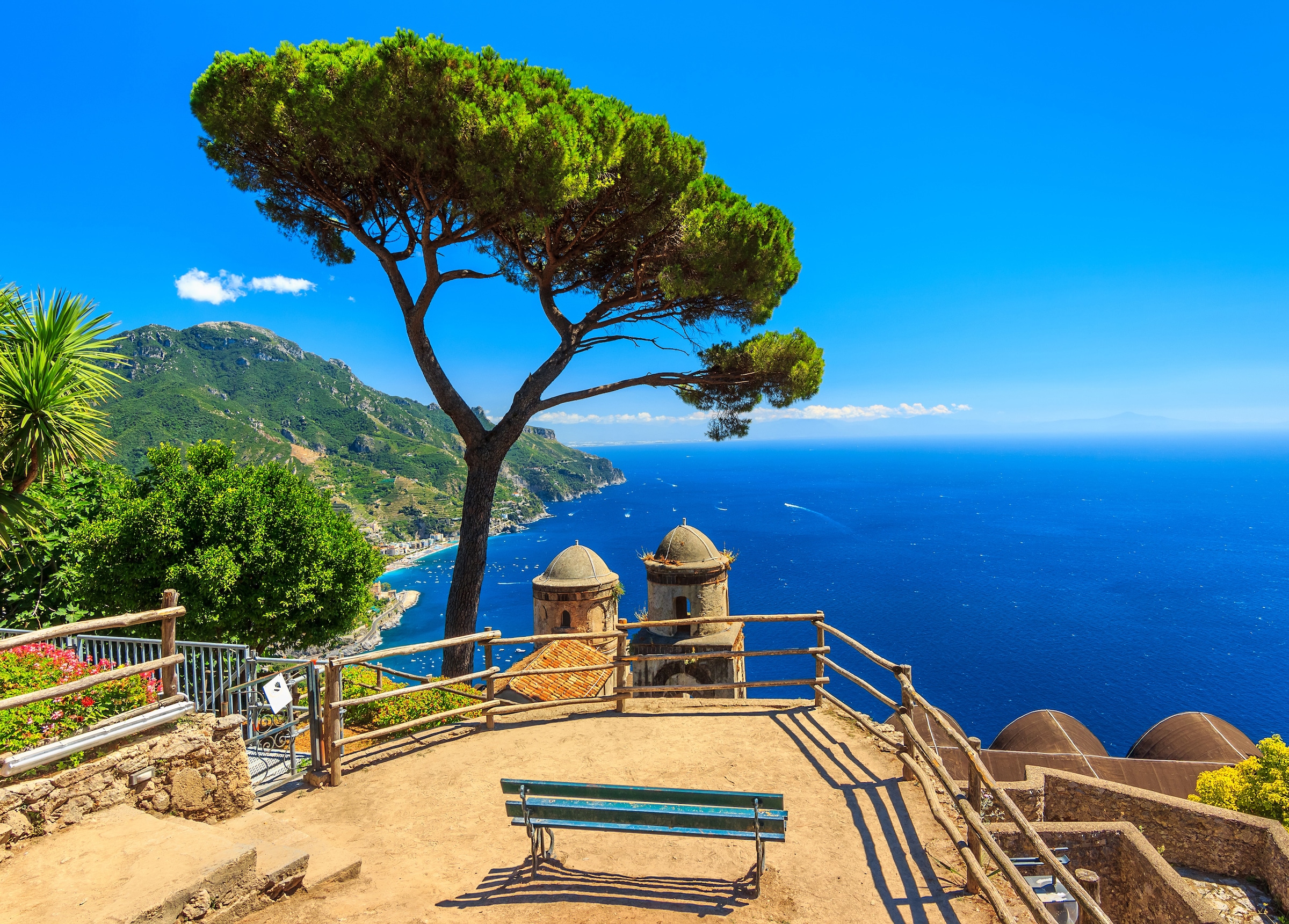 Papermoon Fototapete »Panorama Ravello Amalfi« günstig online kaufen