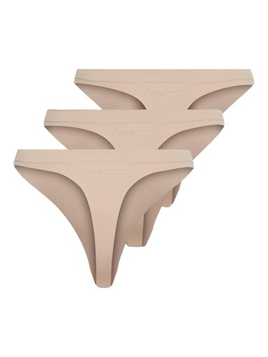 ONLY String »ONLTRACY BONDED THONG NOOS 3-PK«, (Packung, 3 St.)
