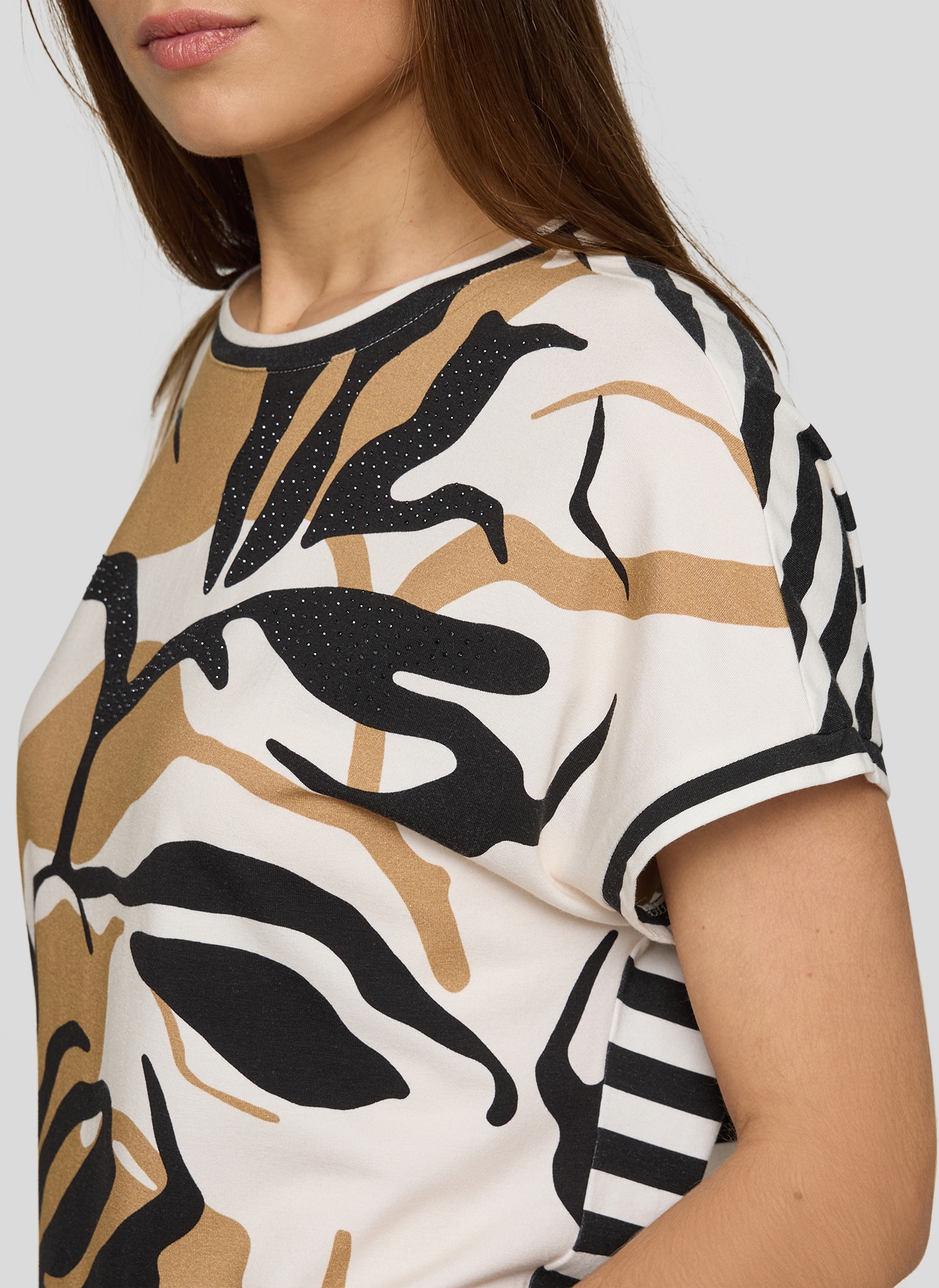 Rabe T-Shirt mit All-Over Print