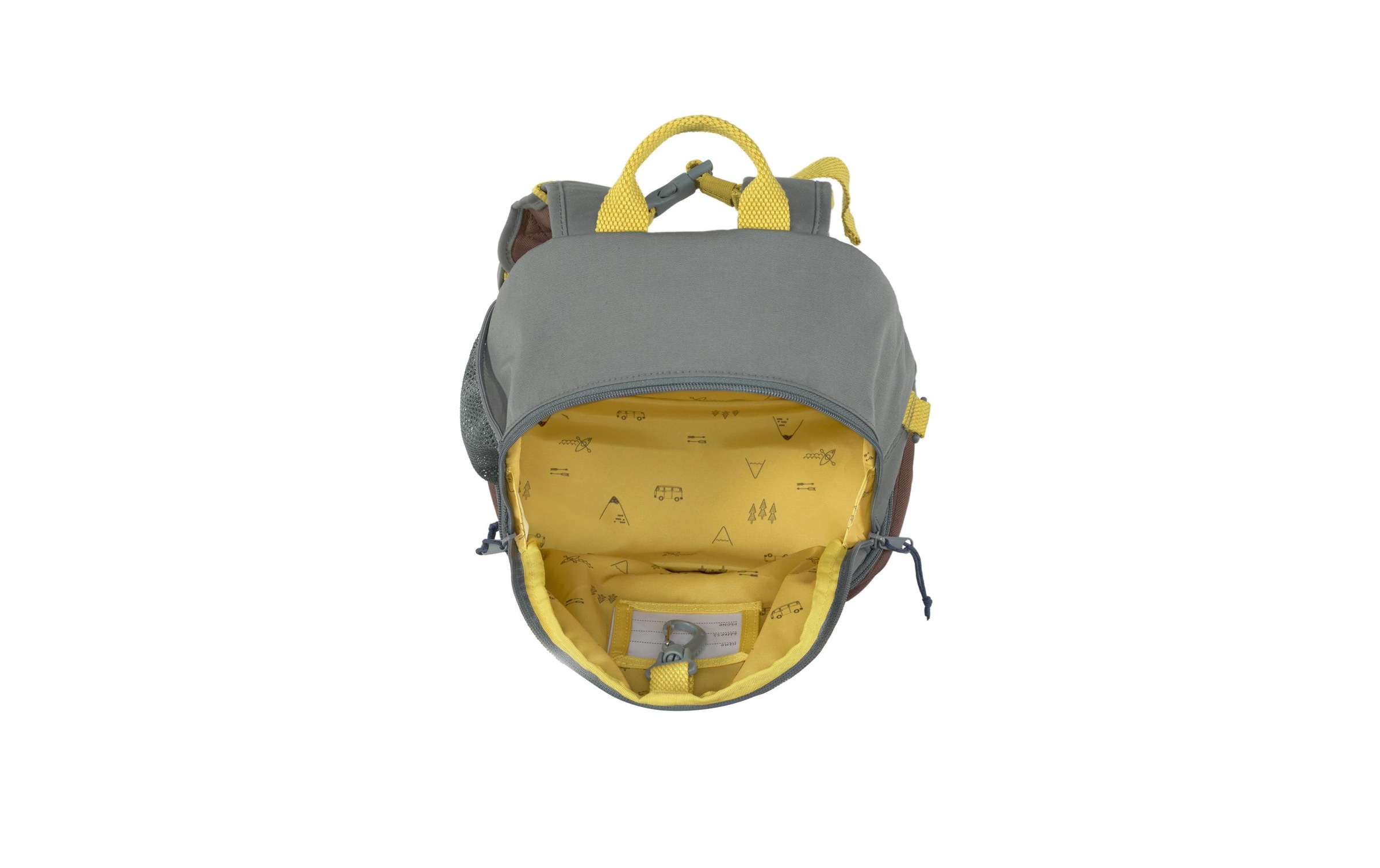 LÄSSIG Kinderrucksack »Mini Backpack Adventure Bus« Floureszierende Flächen