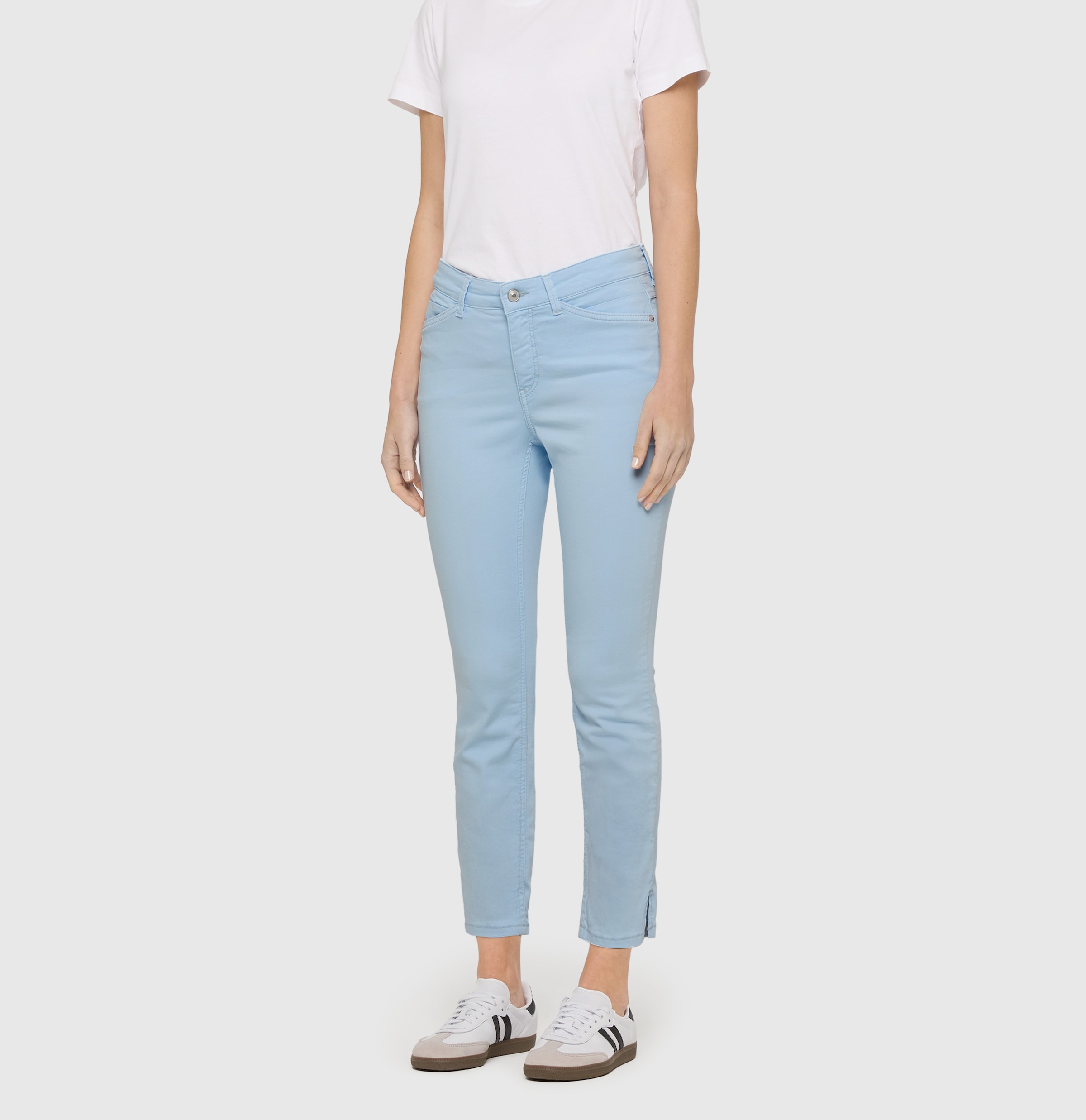 MAC 7/8-Jeans »Dream Summer« verkürzt mit Schlitz am Saum