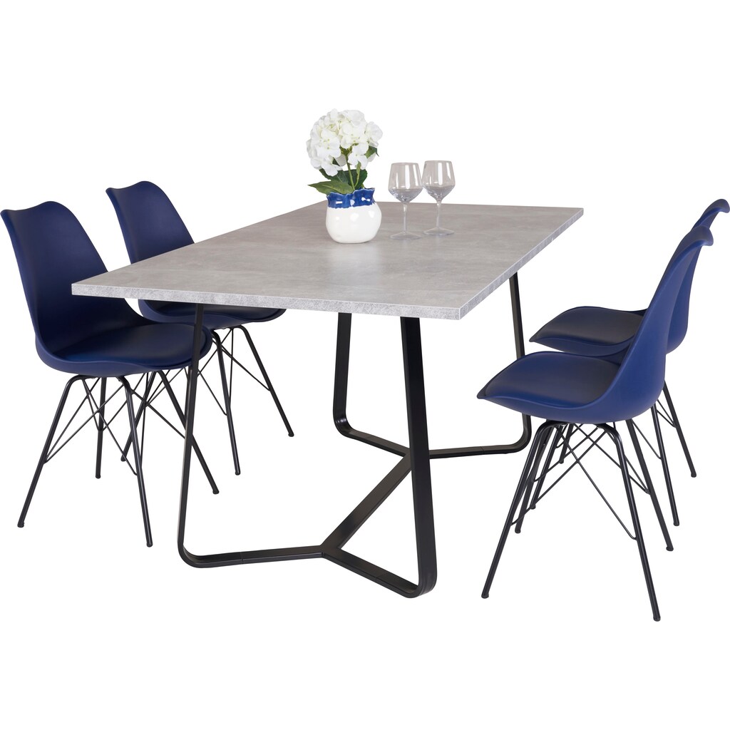 Homexperts Essgruppe »Essgruppe Tilda + Ursel«, (Set, 5 tlg.)