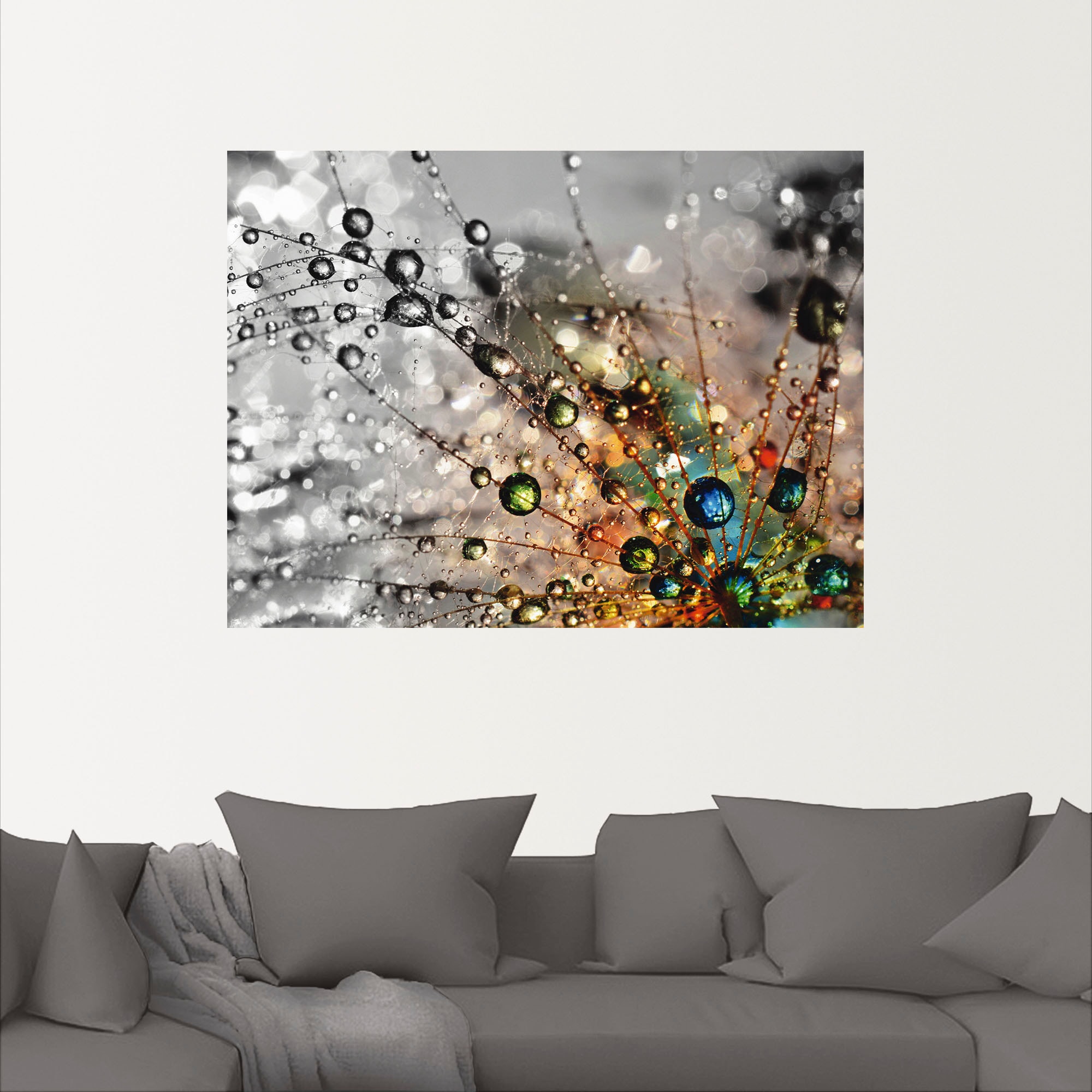 Artland Wandbild »Farbenfrohe Natur«, Blumen, (1 St.), als Alubild, Outdoorbild, Leinwandbild, Poster, Wandaufkleber