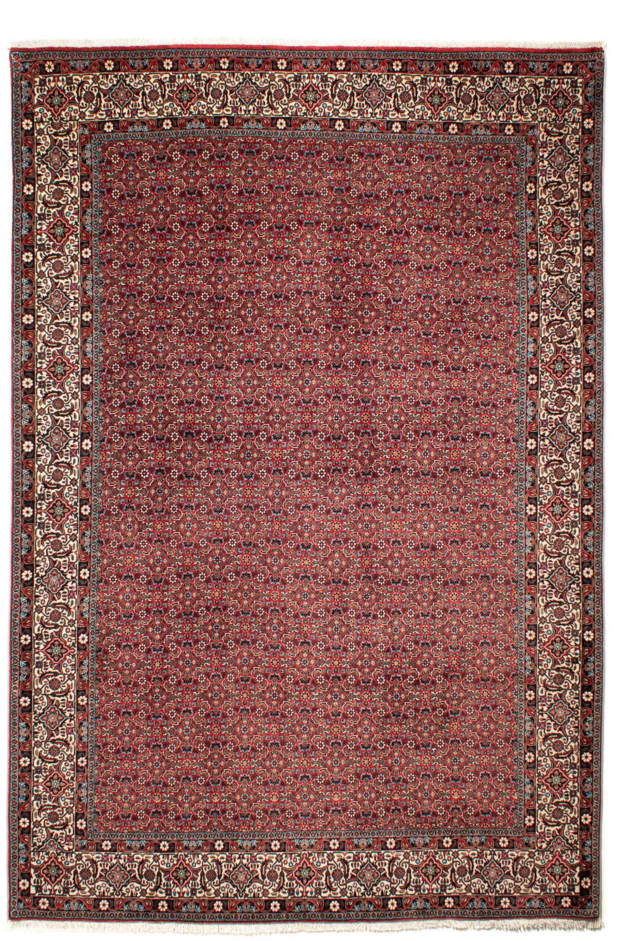 2. Bild von morgenland Orientteppich »Perser - Bidjar - 290 x 203 cm - dunkelrot«, rechteckig, Wohnzimmer, Handgeknüpft, Einzelstück mit Zertifikat