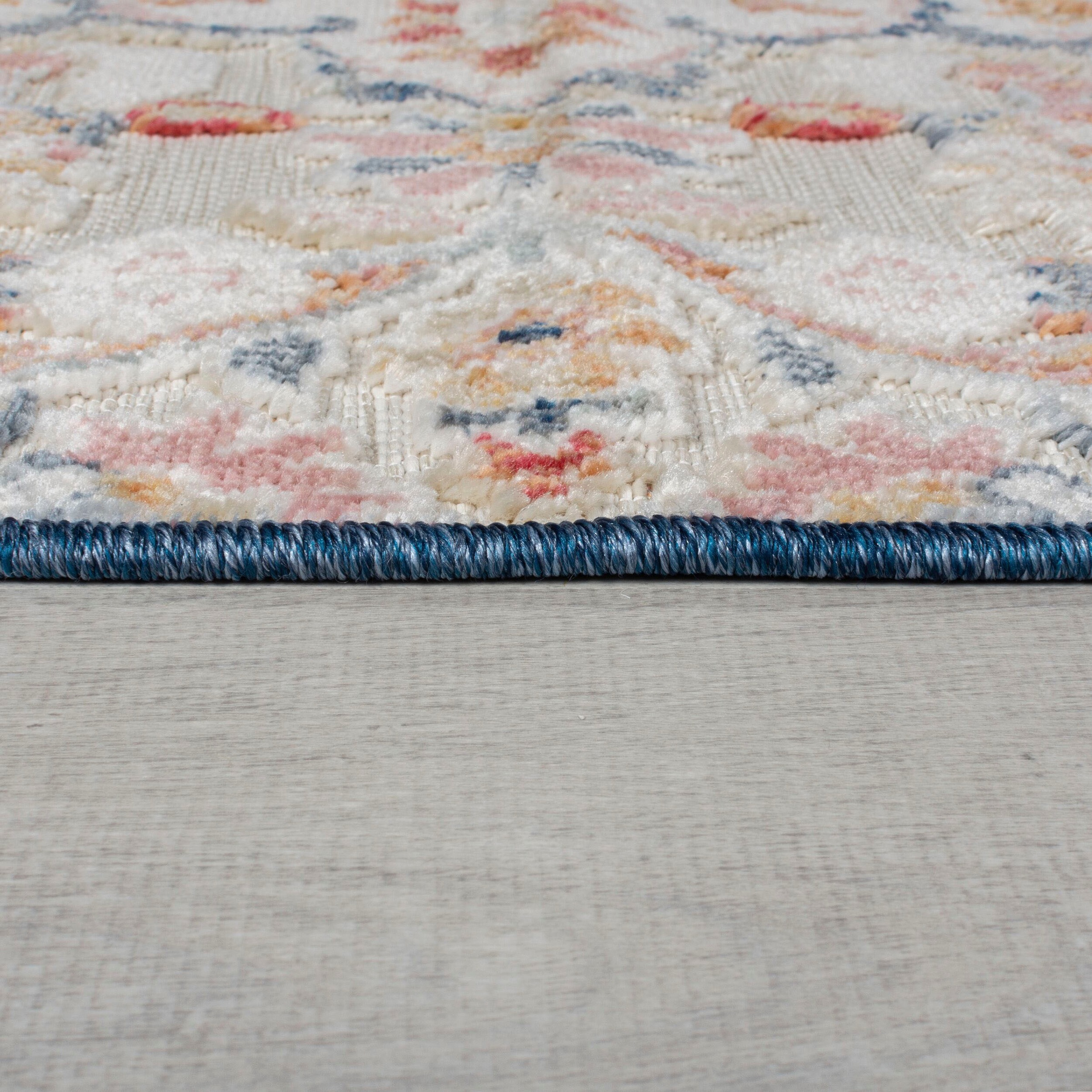 FLAIR RUGS Teppich »Mabel«, rechteckig, 2 mm Höhe, Outdoor geeignet, Hoch-Tief Effekt