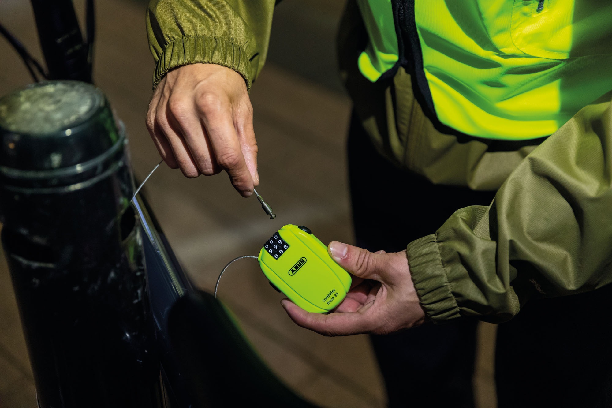 ABUS Aufrollkabelschloss »Combiflex Break 85«