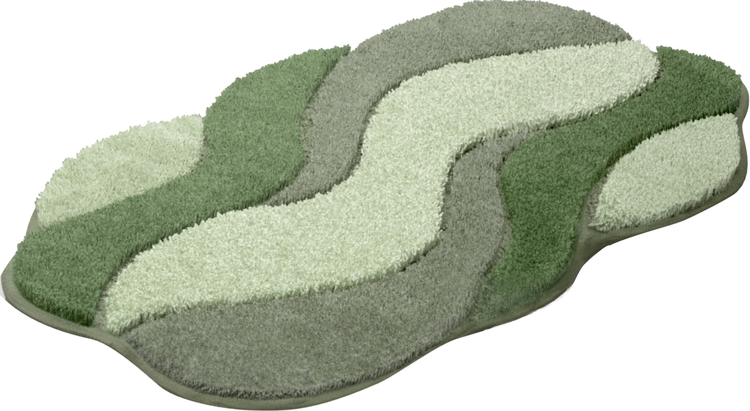 Grund Badematte »Carmen« Höhe 24 mm fußbodenheizungsgeeignet   schnell troc günstig online kaufen