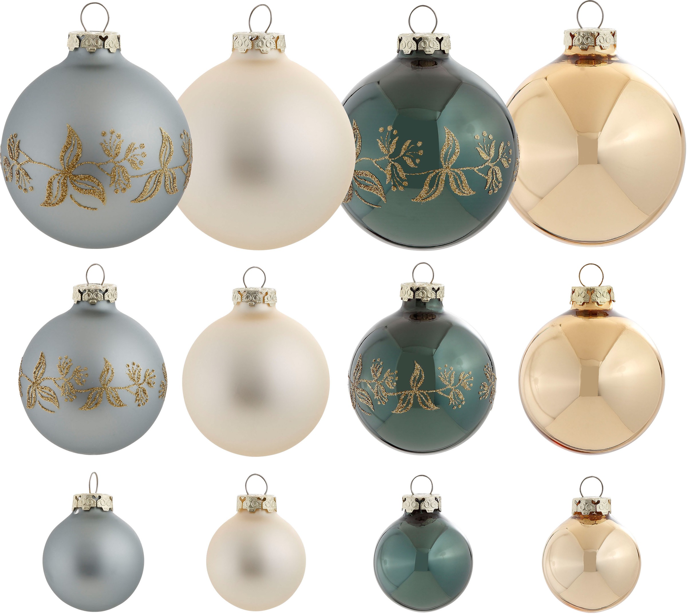 Leonique Weihnachtsbaumkugel »Essone, Weihnachtsdeko, Christbaumschmuck, Glas (Set, aus 30 Christbaumkugeln Glas«, bestellen St.)