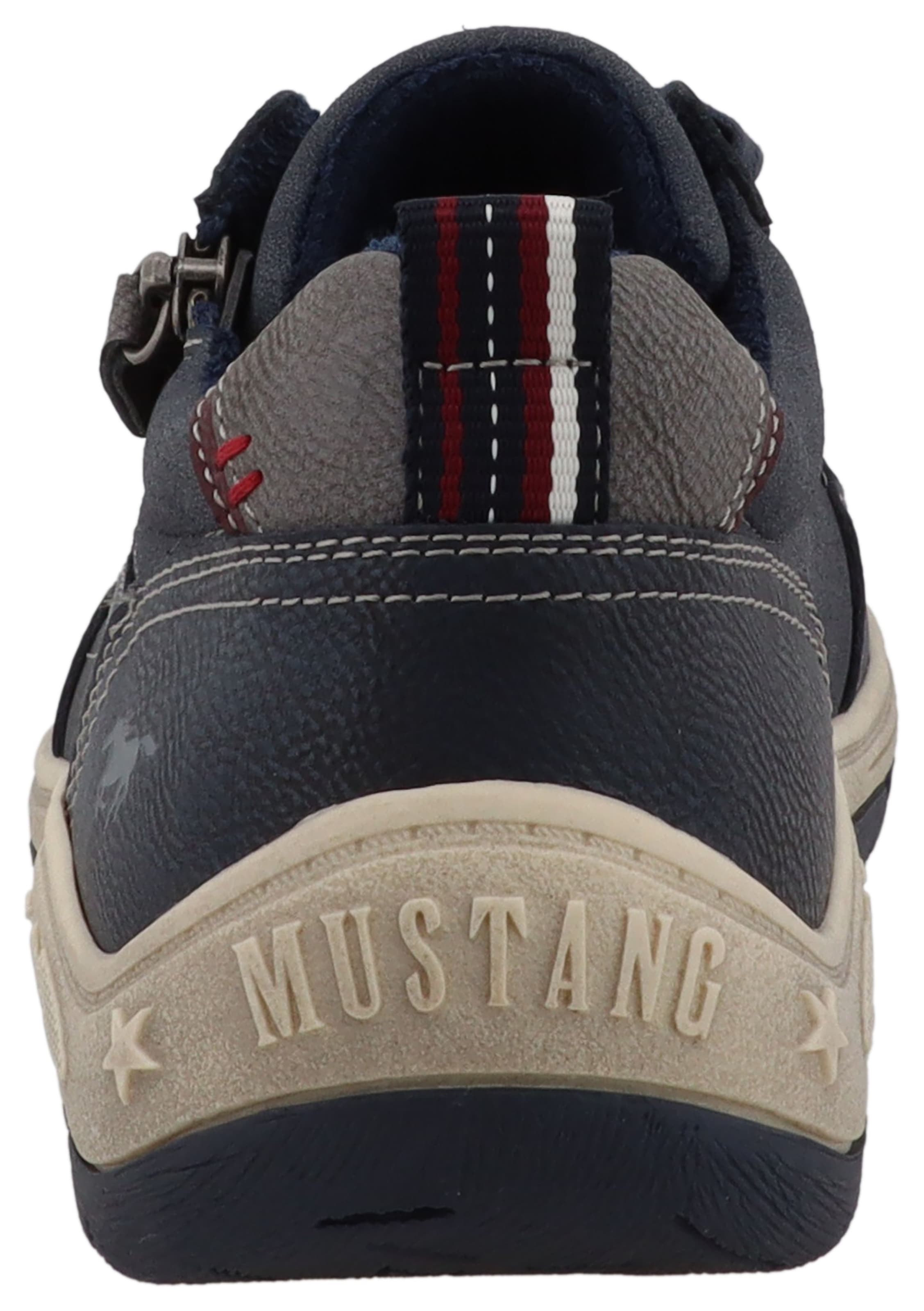 Mustang Shoes Sneaker »Benedetto«  Schnürschuh, Halbschuh mit Reißverschluss