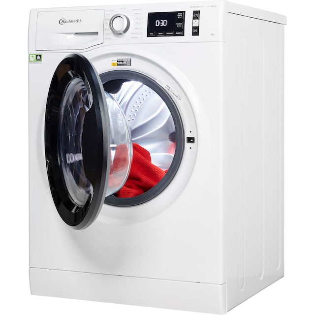 BAUKNECHT Waschmaschine »Super Eco 8421«, Super Eco 8421, 8 kg, 1400 U/min, 4  Jahre Herstellergarantie auf Rechnung kaufen