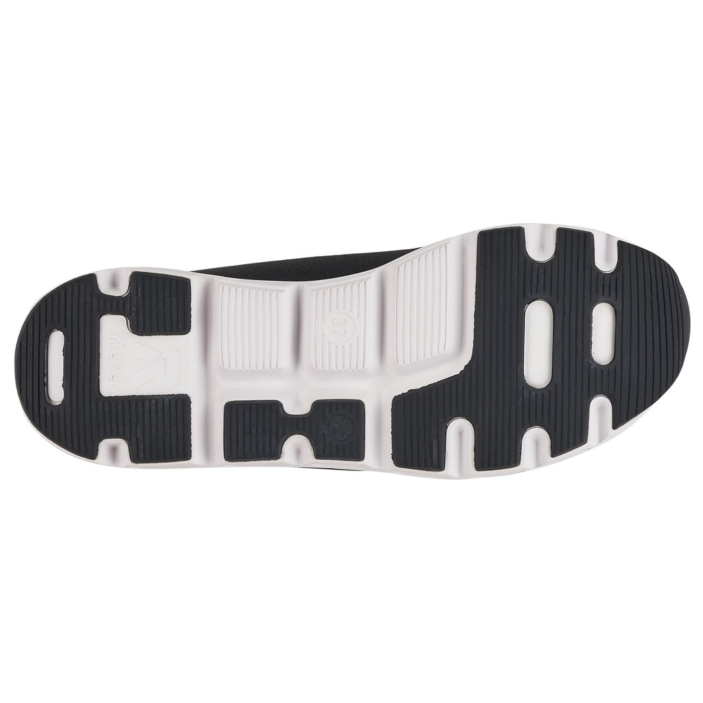 Rieker EVOLUTION Slip-On Sneaker, mit herausnehmbarer SoftFoam-Innensohle