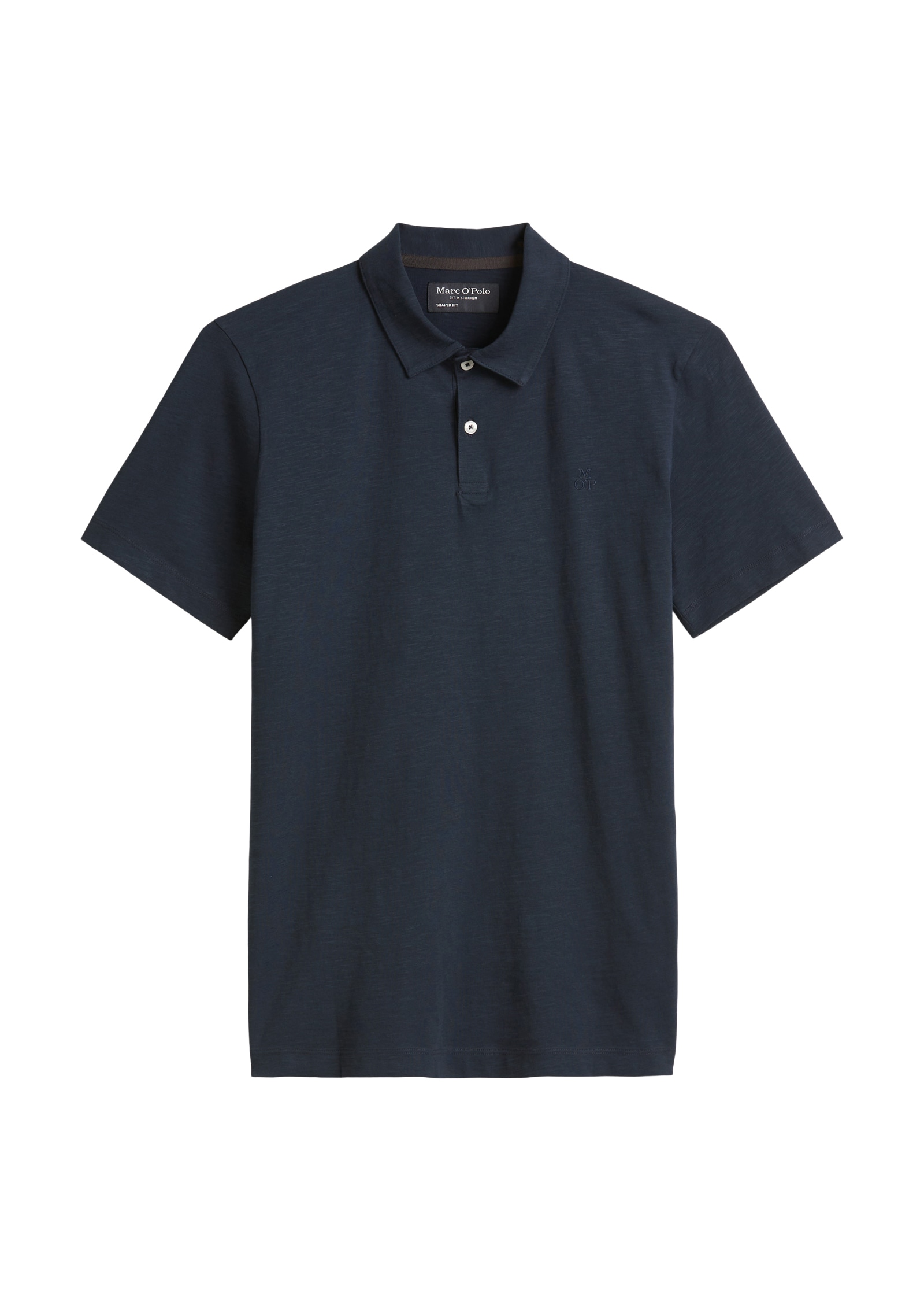 Marc O'Polo Poloshirt, mit lebendiger, bewegter Oberfläche