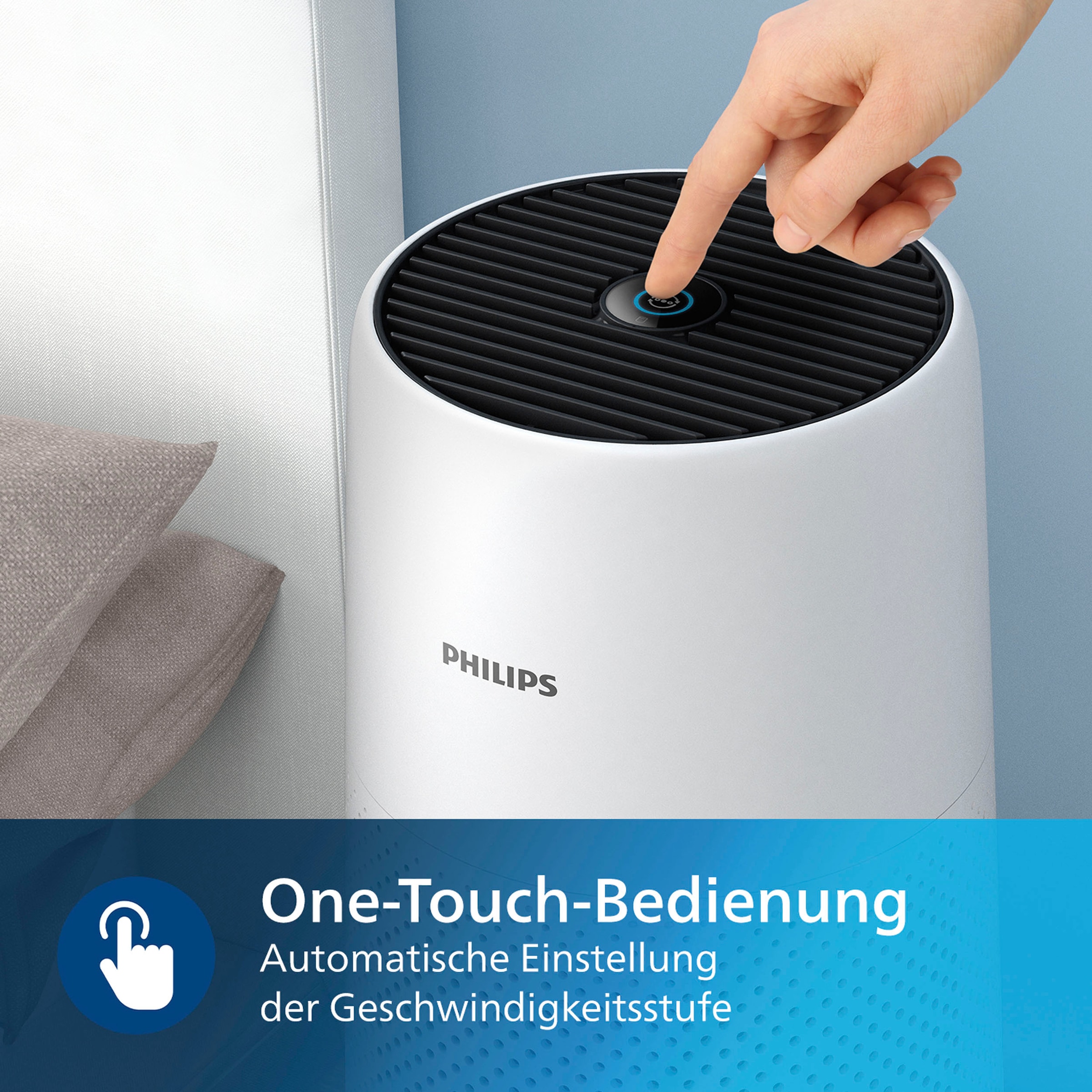 Philips Luftreiniger »AC0820/10 800 Serie«, für 48 m² Räume, für Allergiker geeignet
