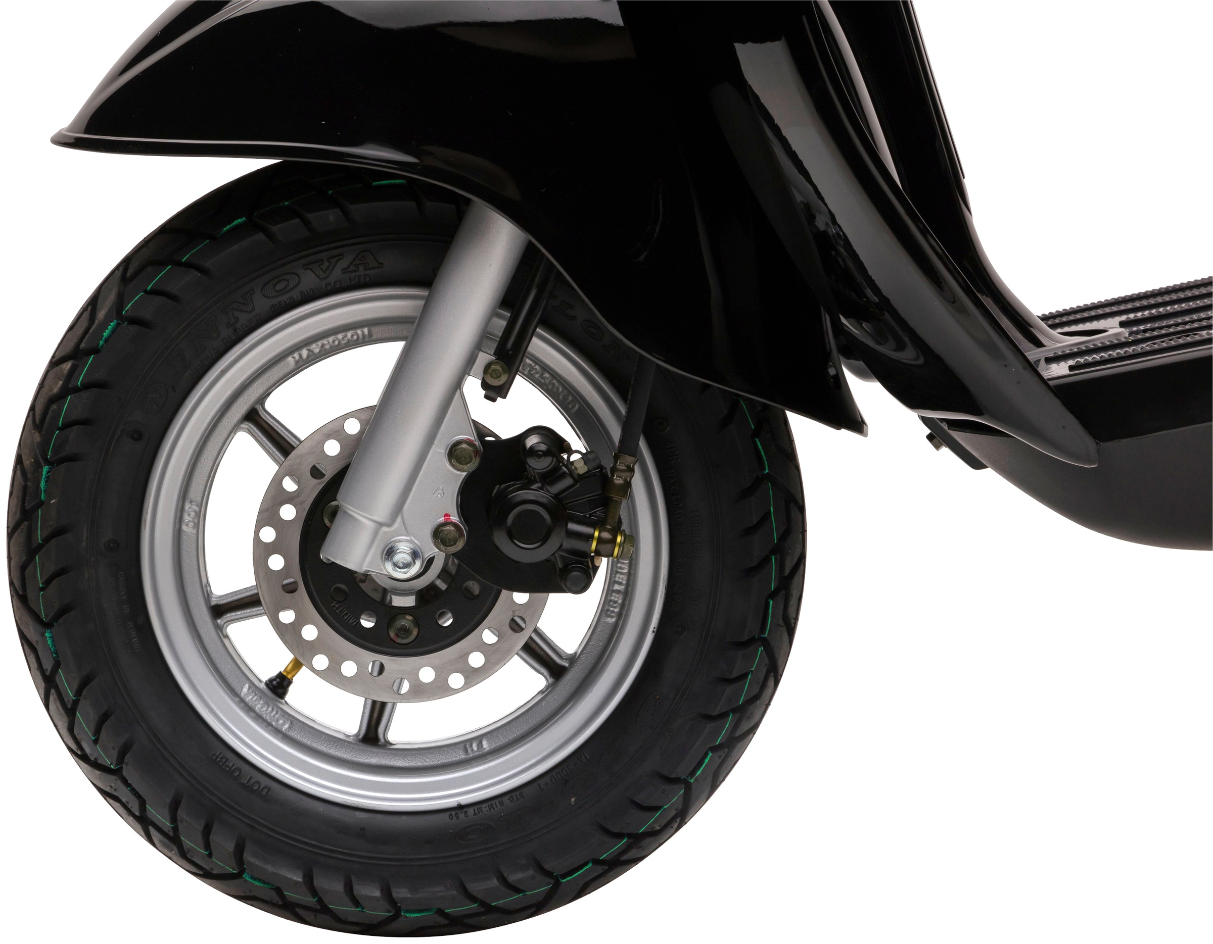 Nova Motors Motorroller »Retro Star«, 49 cm³, 45 km/h, Euro 5, 2,45 PS, (mit Topcase)
