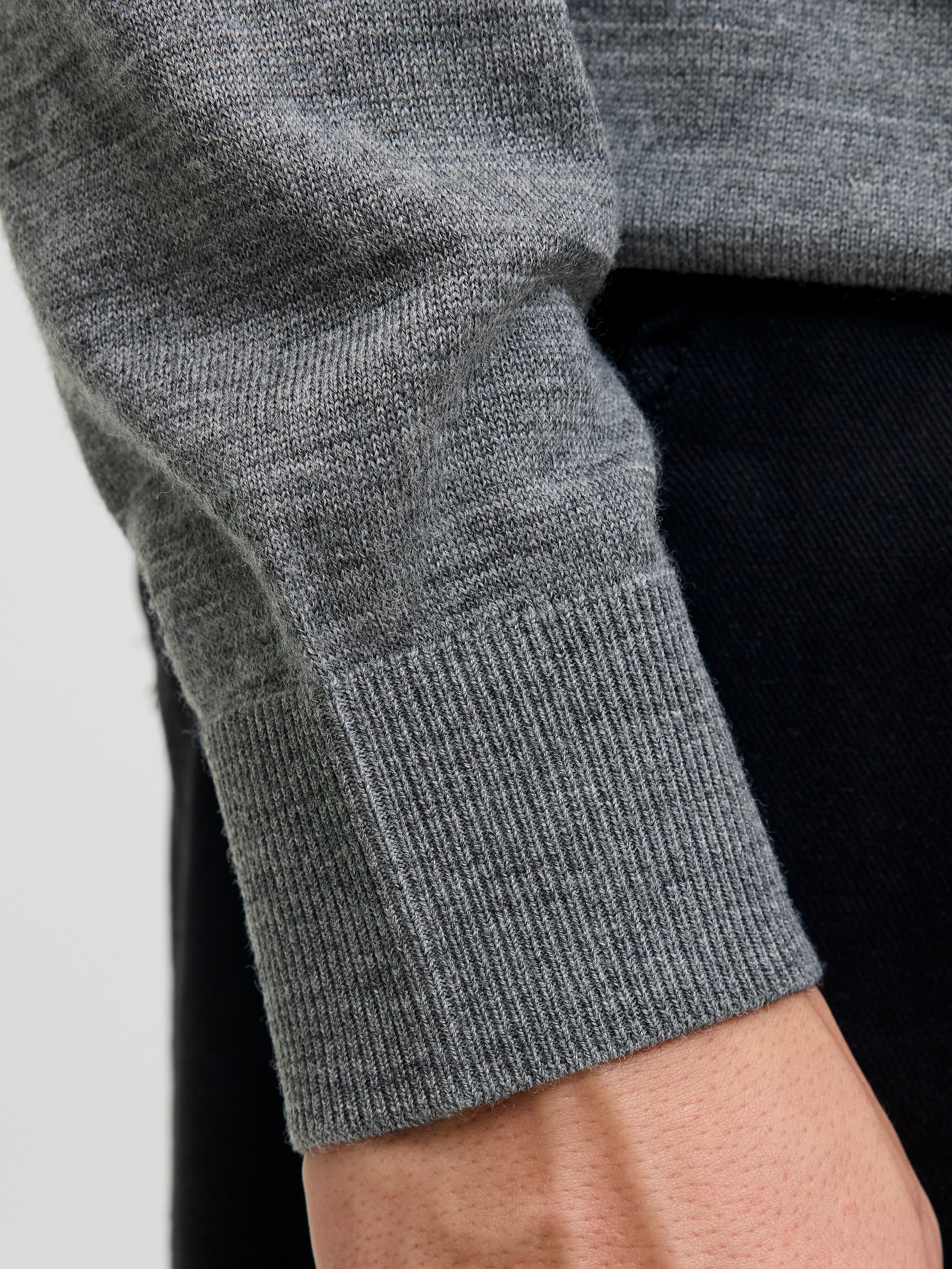 Jack & Jones Rollkragenpullover »JPRBLAMERINO KNIT ROLL NECK« Wolle, regular fit