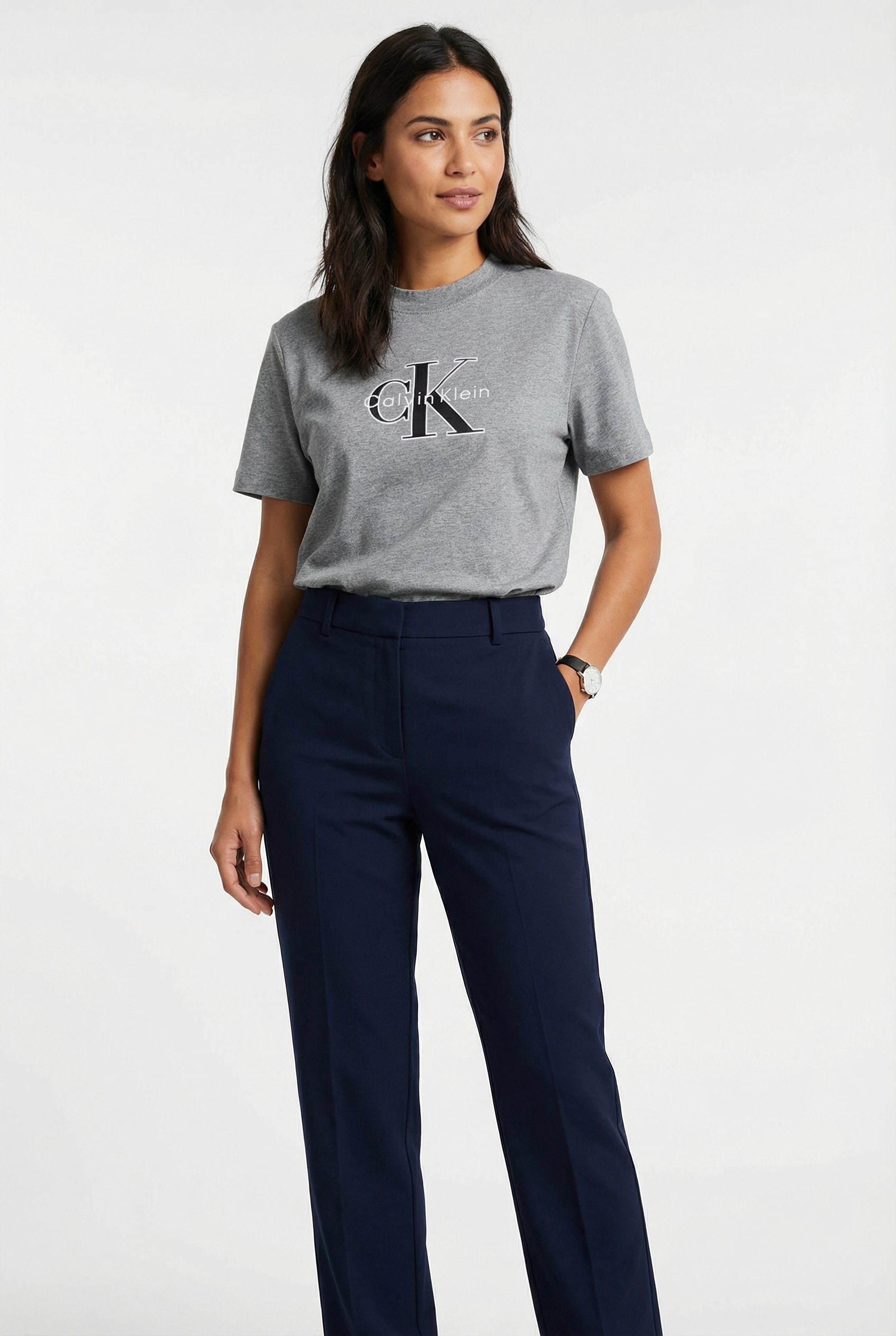 Calvin Klein Jeans T-Shirt »HERO SS CLASSIC MONOLOGO CNECK T« , Logoschriftzug