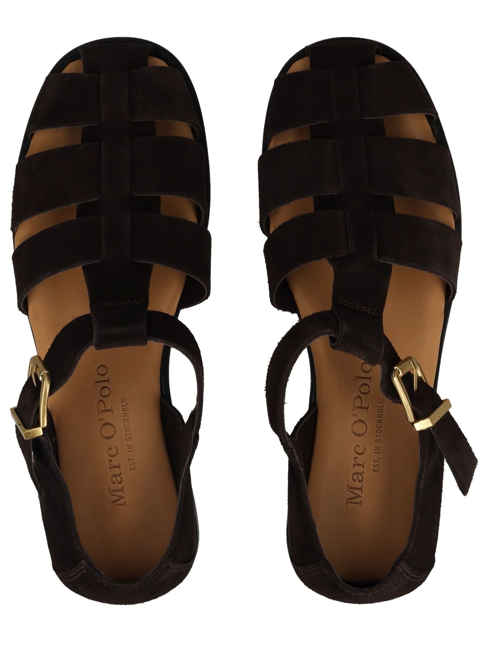 Marc O'Polo Riemchensandale »Marc O'Polo Sandalen Veloursleder«