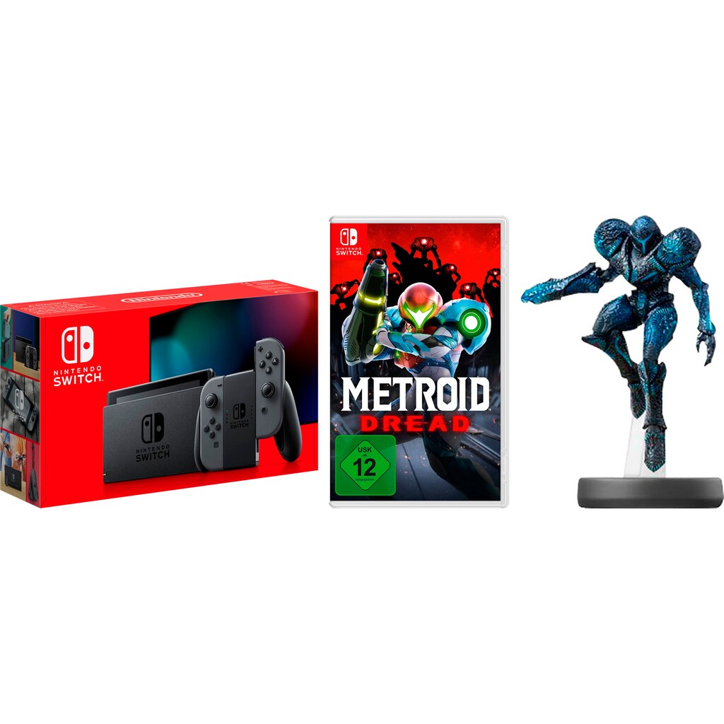 Nintendo Switch Konsolen-Set, inkl. Metroid Dread