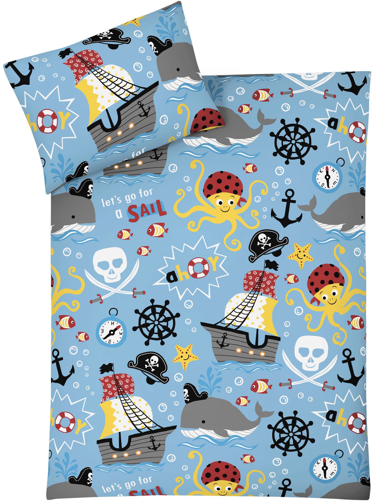 Adam Kinderbettwäsche »Pirates« günstig online kaufen