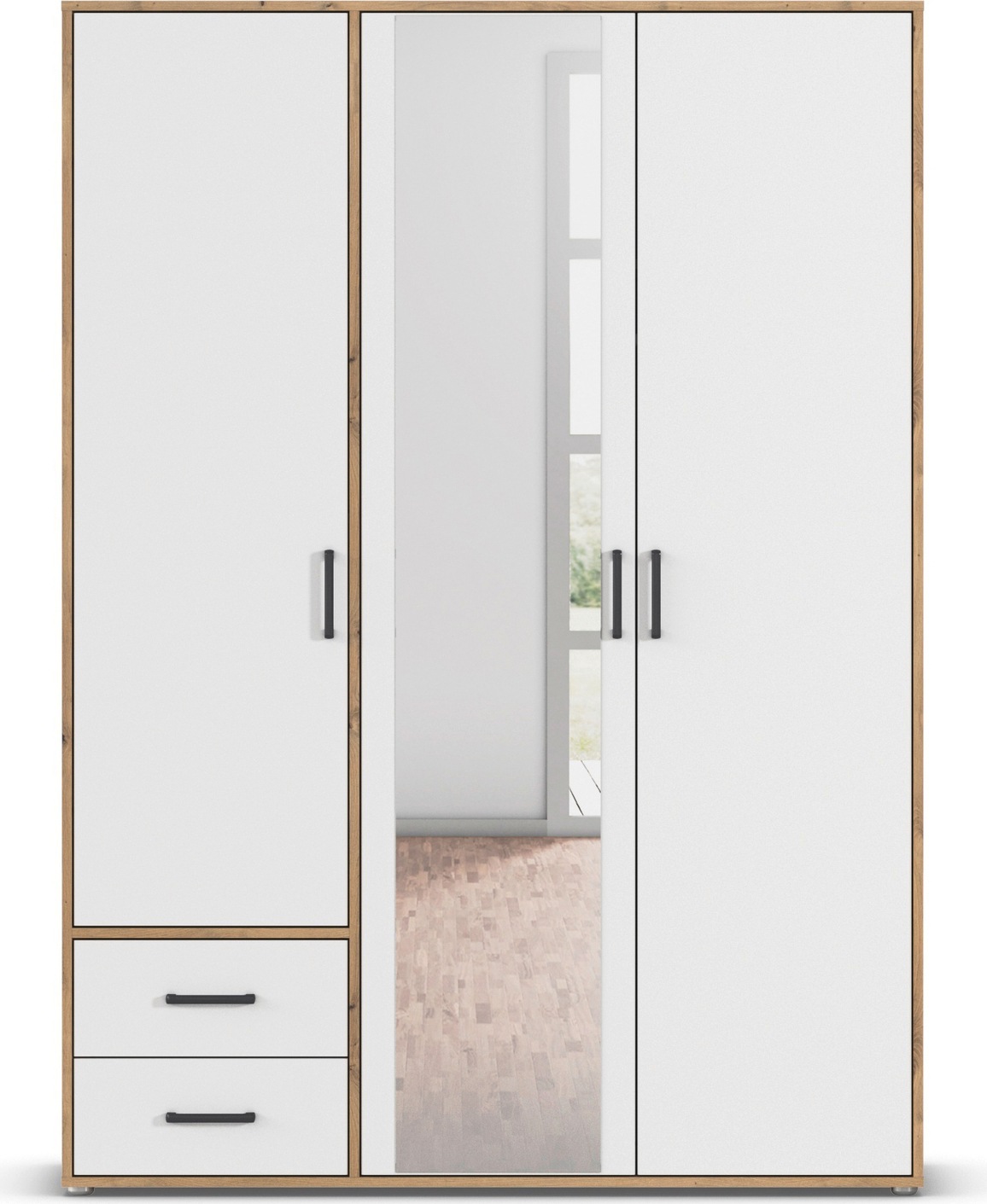 rauch Drehtürenschrank »Voyager«, (in 3 verschiedenen Ausstattungen BASIC/C günstig online kaufen