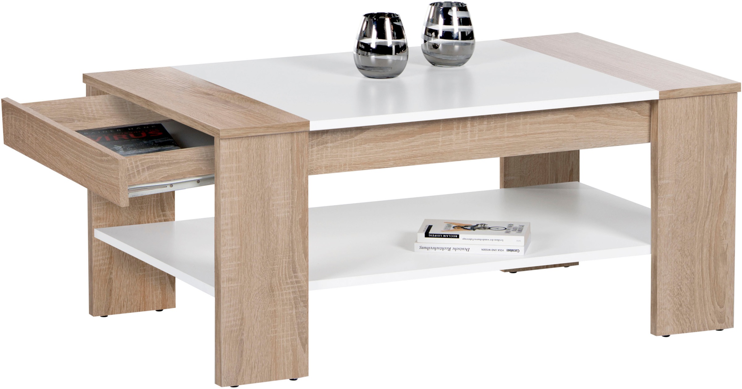 HBZ Couchtisch »Finley Plus, TOPSELLER!«, (Couchtisch), mit Schubkasten, Ti günstig online kaufen