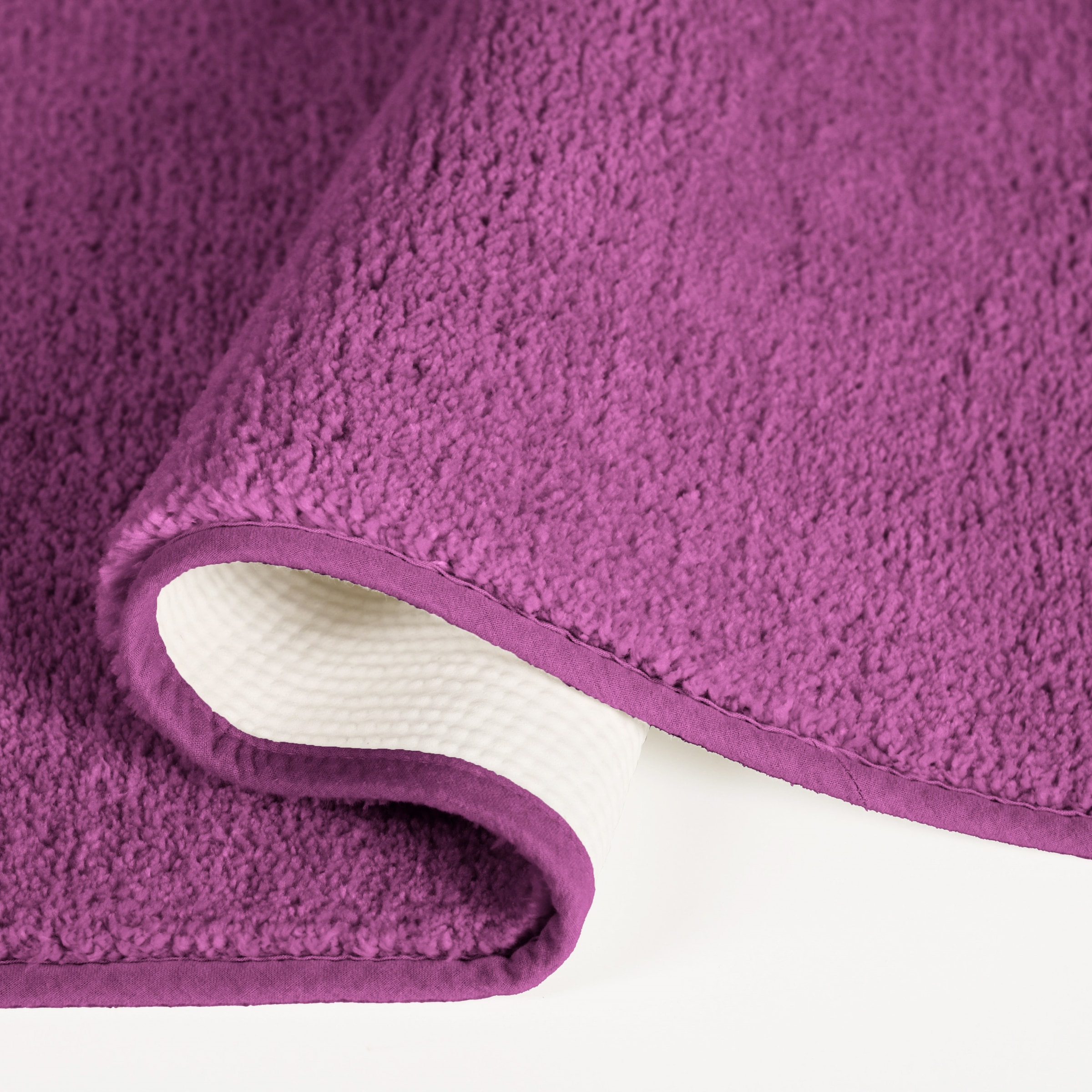 my home Badematte »Vanessa, Badvorleger, Badezimmer Teppich«, rutschhemmend beschichtet, schnell trocknend-fußbodenheizungsgeeignet-strapazierfähig, Badteppich, weiche Haptik, unifarben