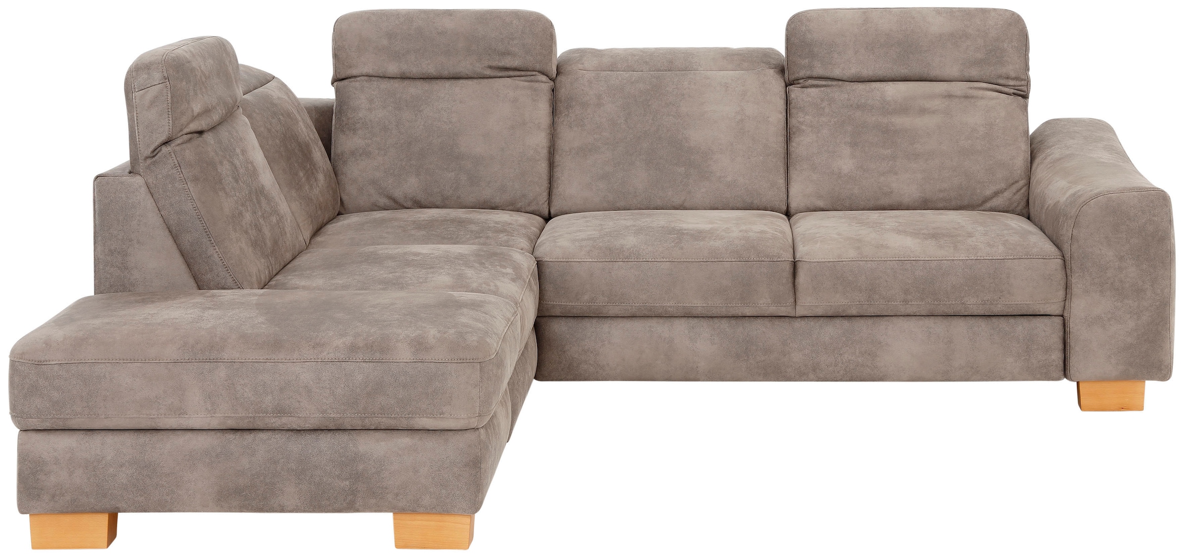 Home affaire Ecksofa »Dundee L-Form«, wahlweise mit Kopfteilverstellung und günstig online kaufen