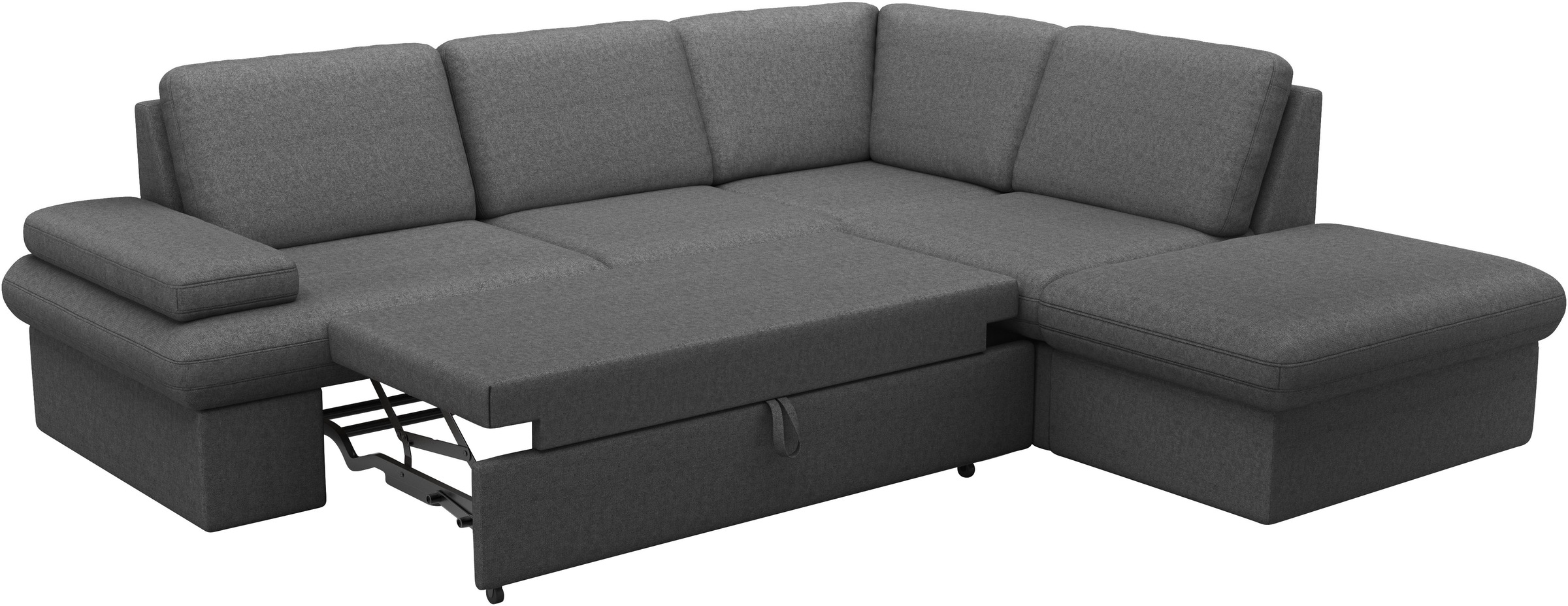 sit&more Ecksofa »Moreno«, mit Armteilverstellung,wahlweise mit Bettfunktion
