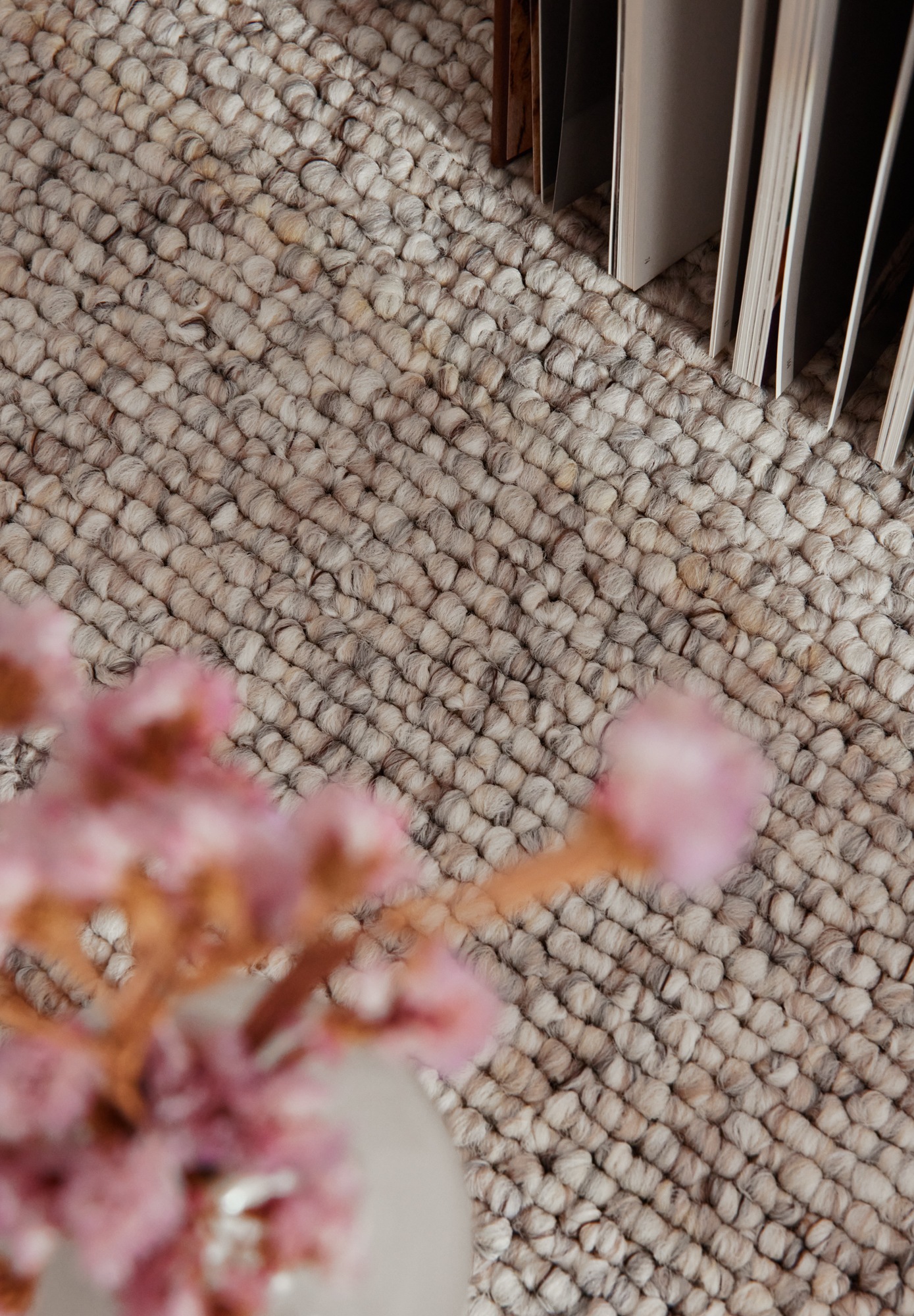 ELLE DECORATION Teppich »Rocco«, rechteckig, 10 mm Höhe, Läufer, waschbar, Wohnzimmer, Esszimmer, Woll-Optik