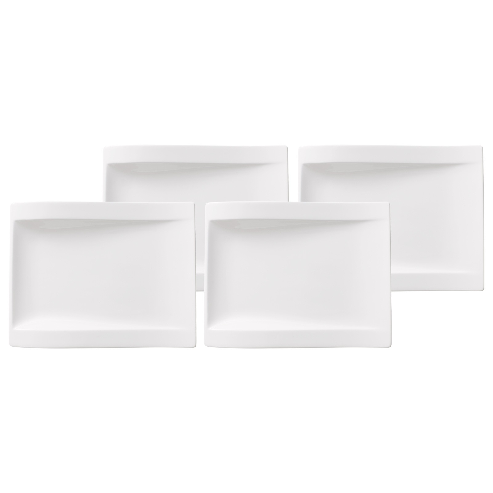 Villeroy & Boch Frühstücksteller »Frühstücksteller NewWave 26 x 20 cm 4er S günstig online kaufen