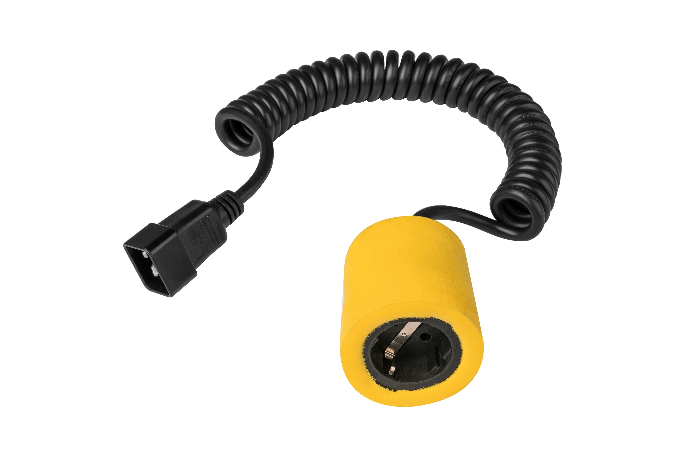 SCHELLENBERG Strom-Adapterkabel »für Garagentorantriebe Smart Drive L und XL«, 2800 cm, Spiralkabel 2,8 m lang, vielseitig einsetzbare Zusatzsteckdose