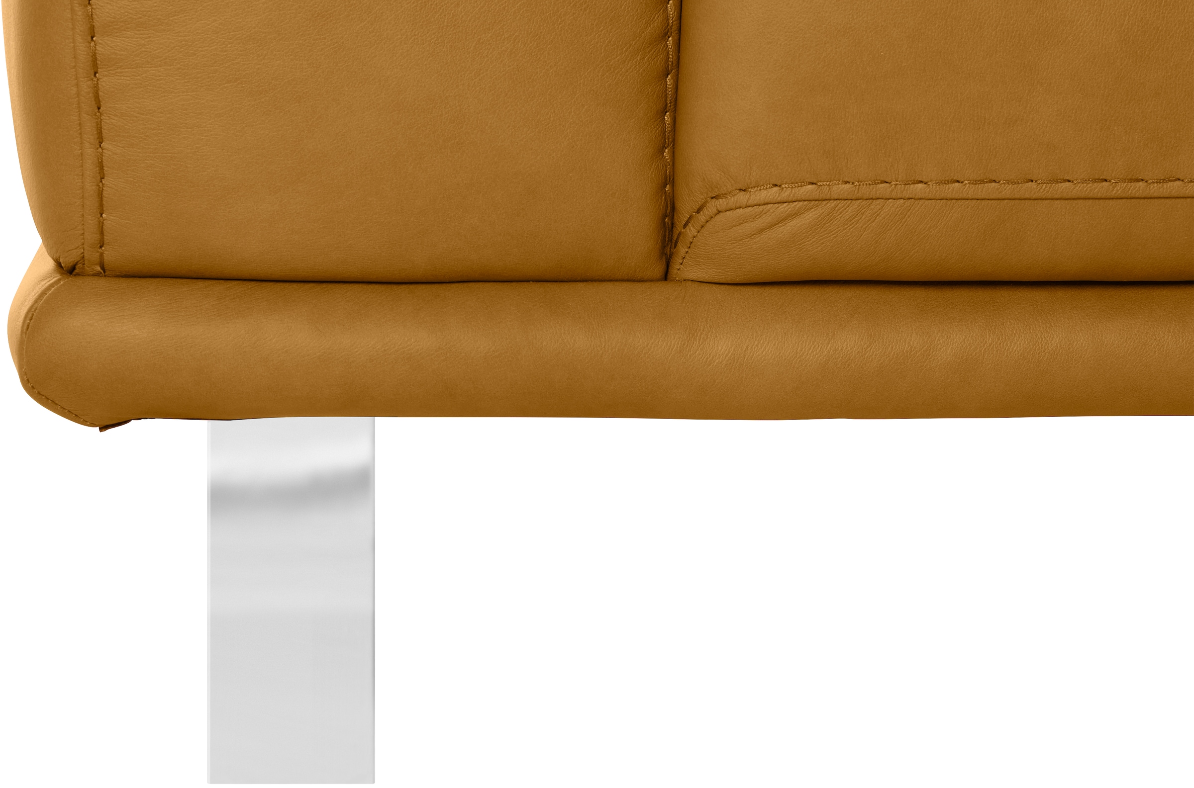 W.SCHILLIG 2,5-Sitzer »montanaa«, mit Metallkufen in Chrom glänzend, Breite 232 cm