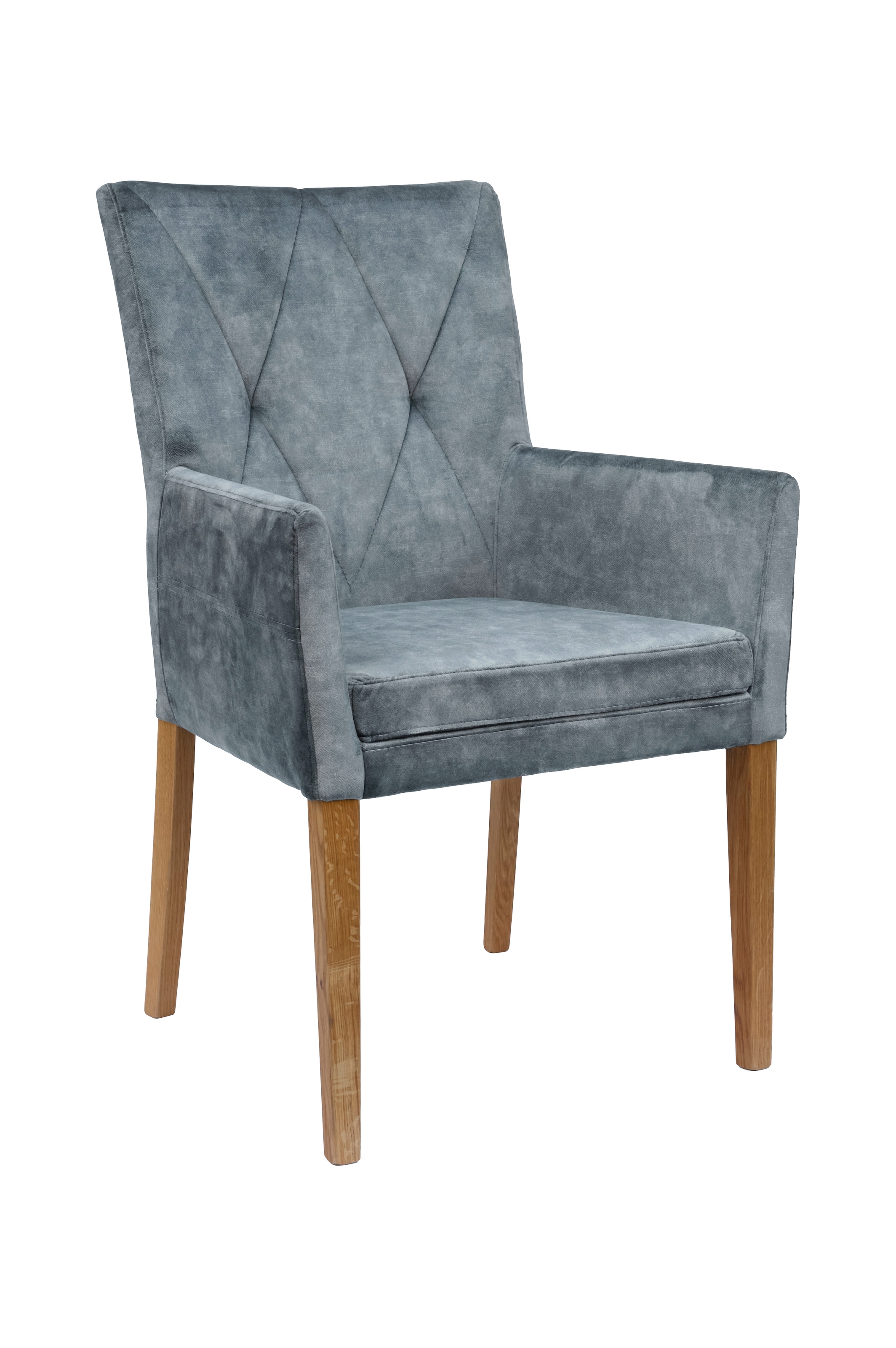 HOME AFFAIRE Armlehnstuhl »Diamond« () 1 Stk. Eiche, Terra 92 + Eiche natur