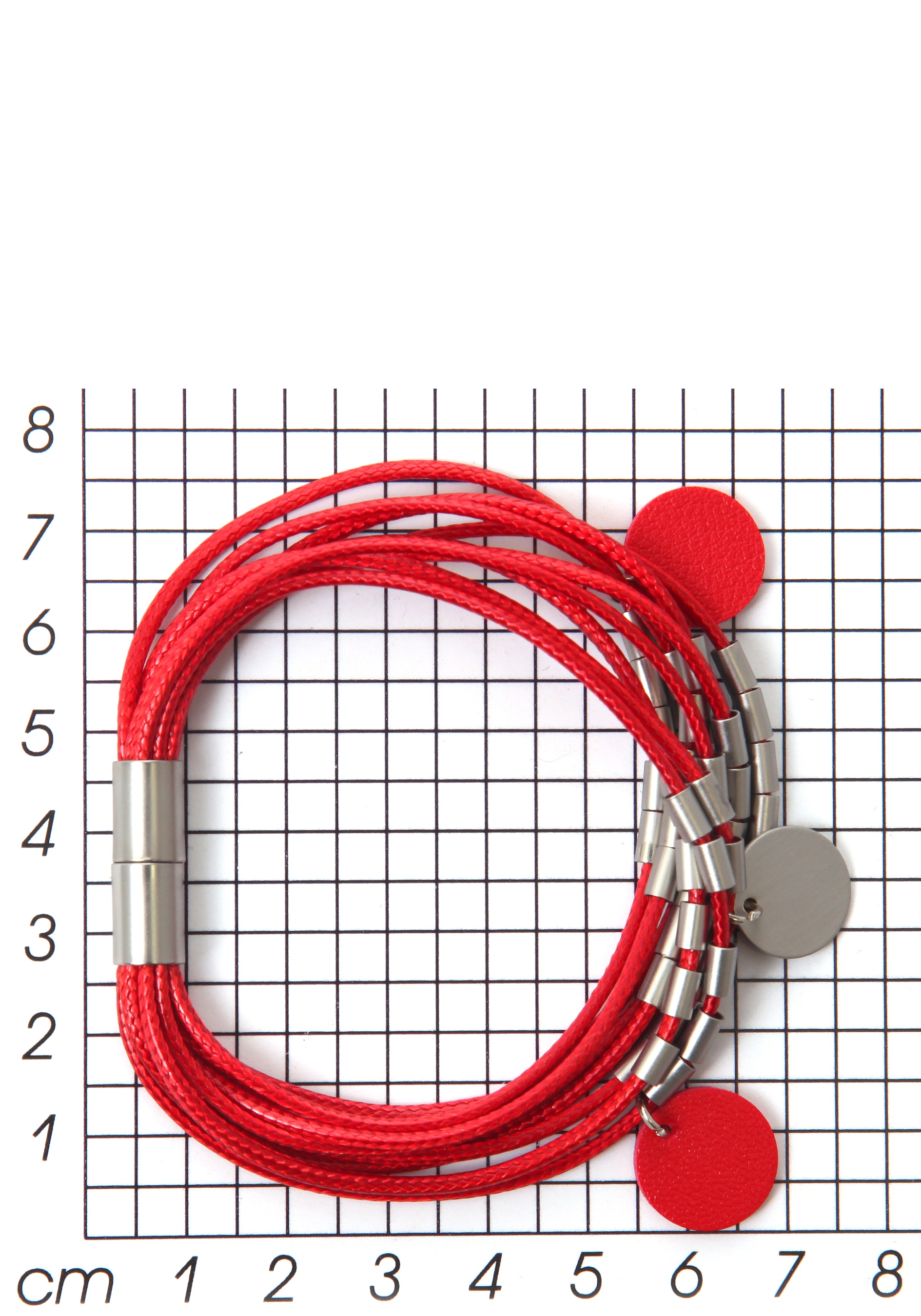 2. Bild von Firetti Armband »rot, rund, bicolor, mehrreihig«