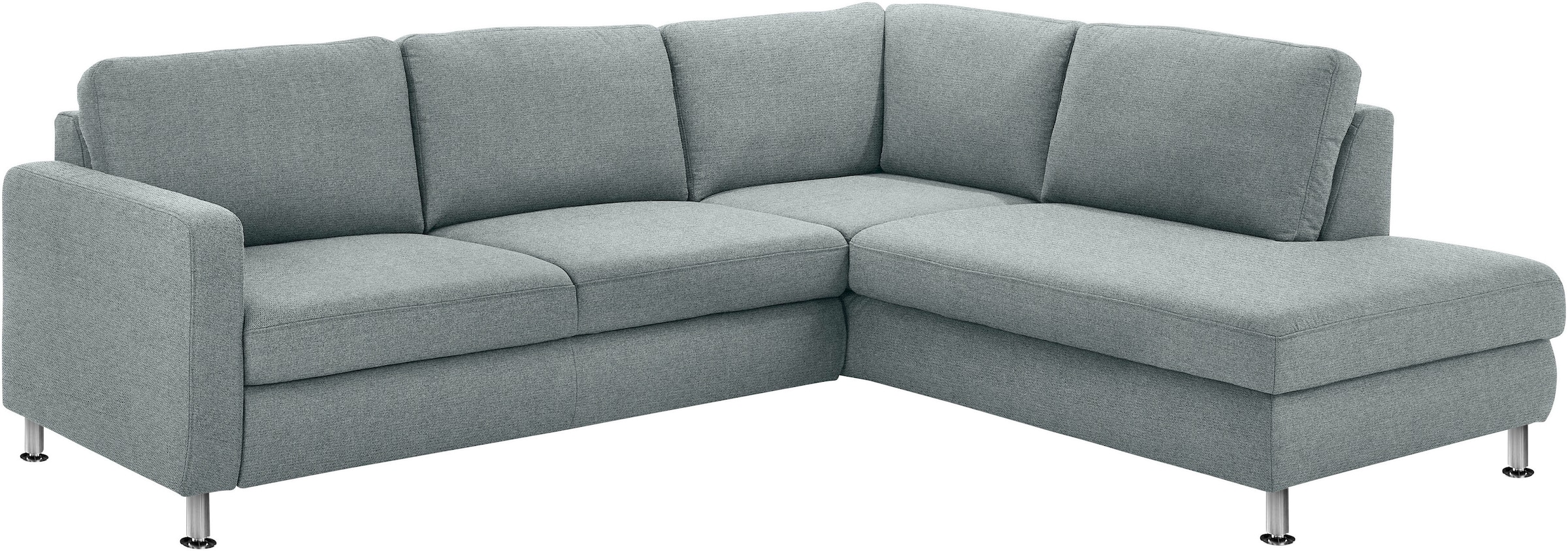 Die PlanBar Ecksofa "MP-IN19027 L-Form", wahlweise mit Bettfunktion, mit Ka günstig online kaufen