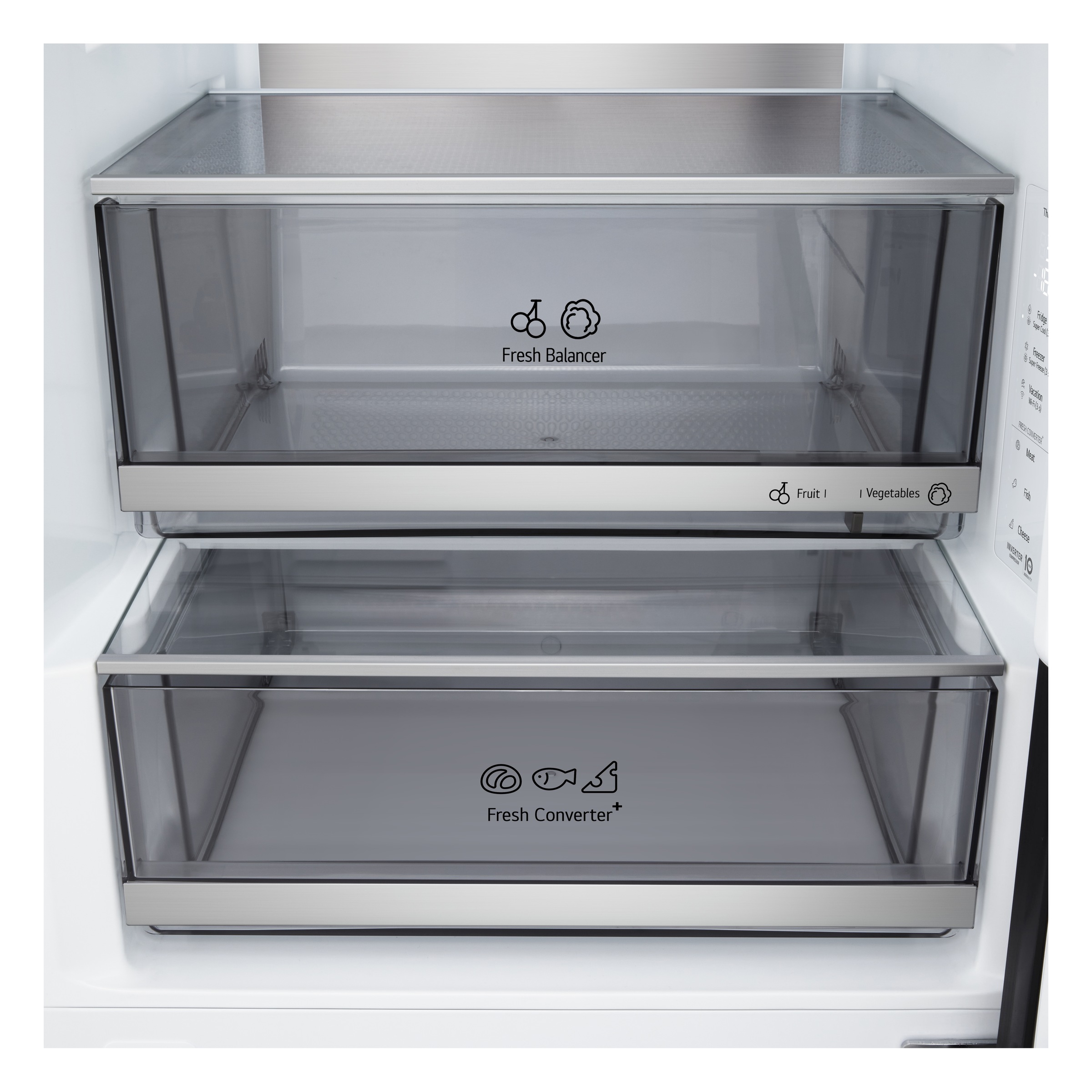 LG Kühl-/Gefrierkombination Serie 7 »GBBS726AEV« 203 cm hoch 59,7 cm breit Perfekter, passgenauer Einbau dank frontaler Luftzufuhr und Abluft