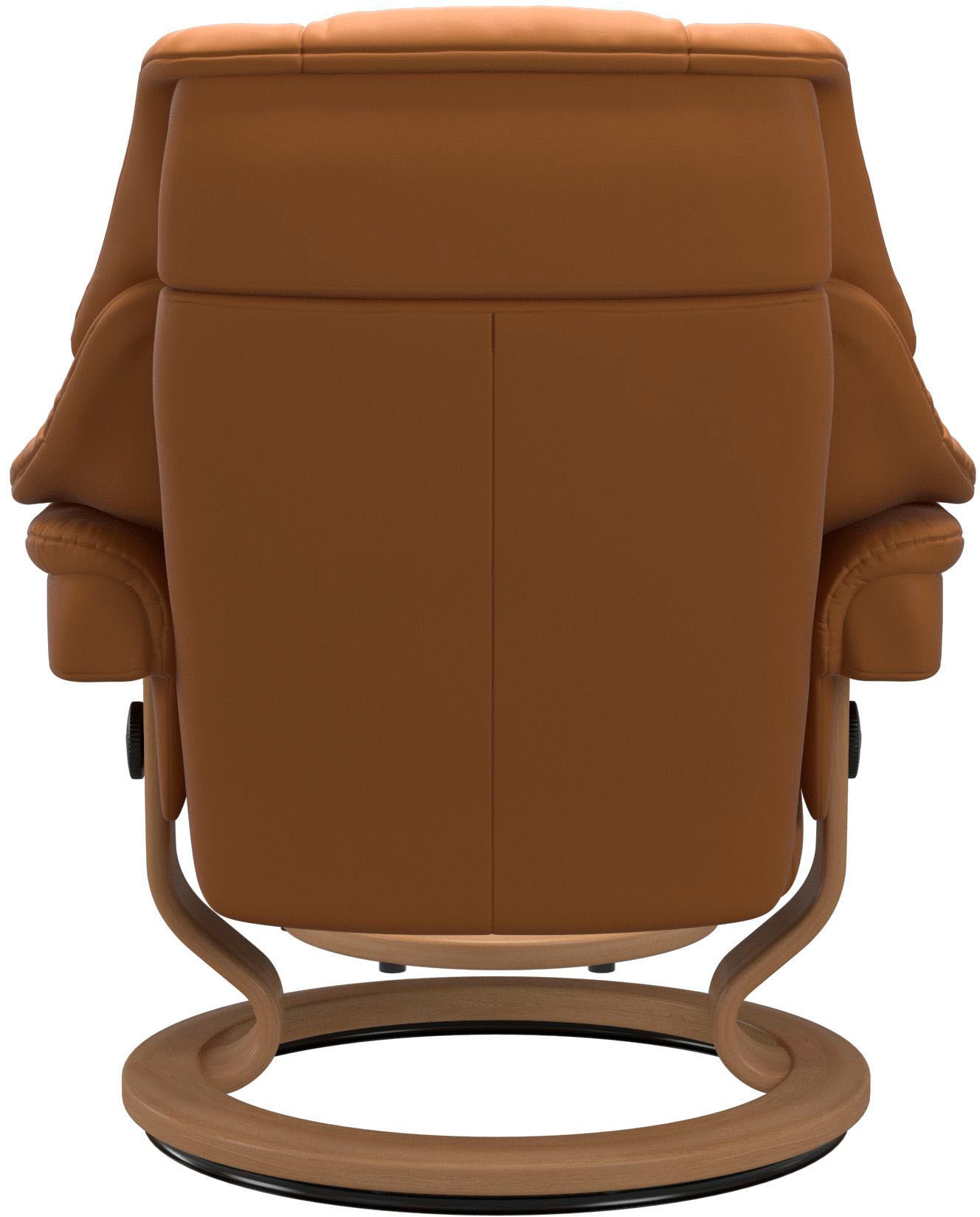Stressless® Relaxsessel »Reno«, (Set, Relaxsessel mit Hocker), mit Hocker, mit Classic Base, Größe S, M & L, Gestell Eiche