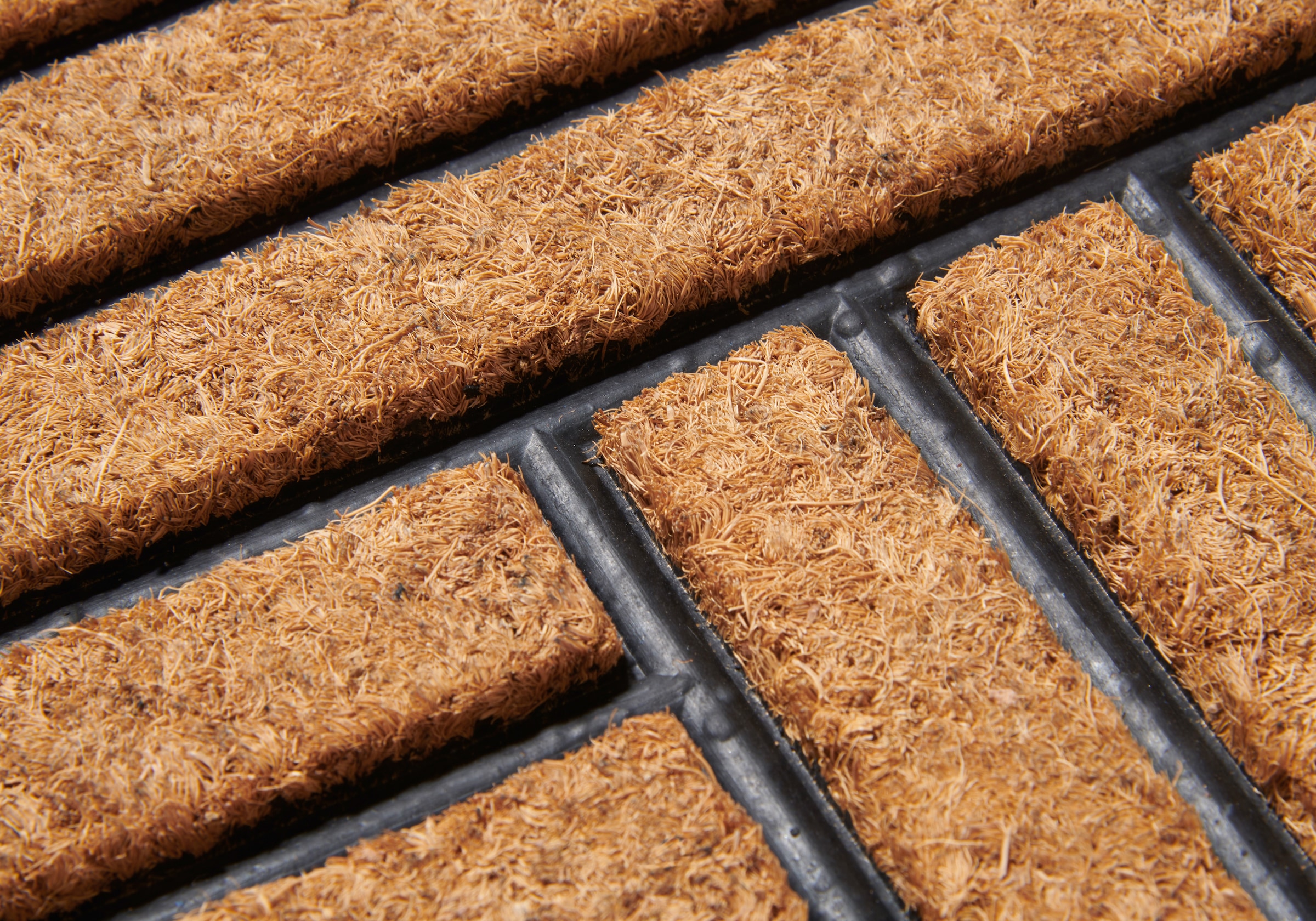 HANSE Home Fußmatte »Mix Mats Gummi Kokos Crossings, Türmatte«, rechteckig, 20 mm Höhe, Strapazierfähig, pflegeleicht, robust, wetterfest, UV-beständig