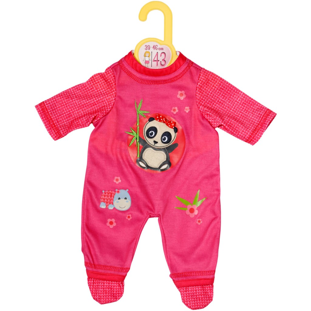 Zapf Creation® Puppenkleidung »Dolly Moda, Strampler mit Panda, 43 cm«