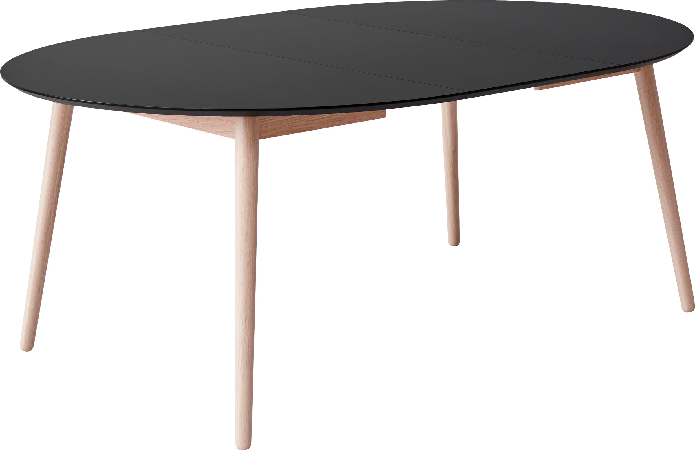 4. Bild von Hammel Furniture Esstisch »Meza by Hammel«, Ø135(231) cm, runde Tischplatte aus MDF/Laminat, Massivholzgestell