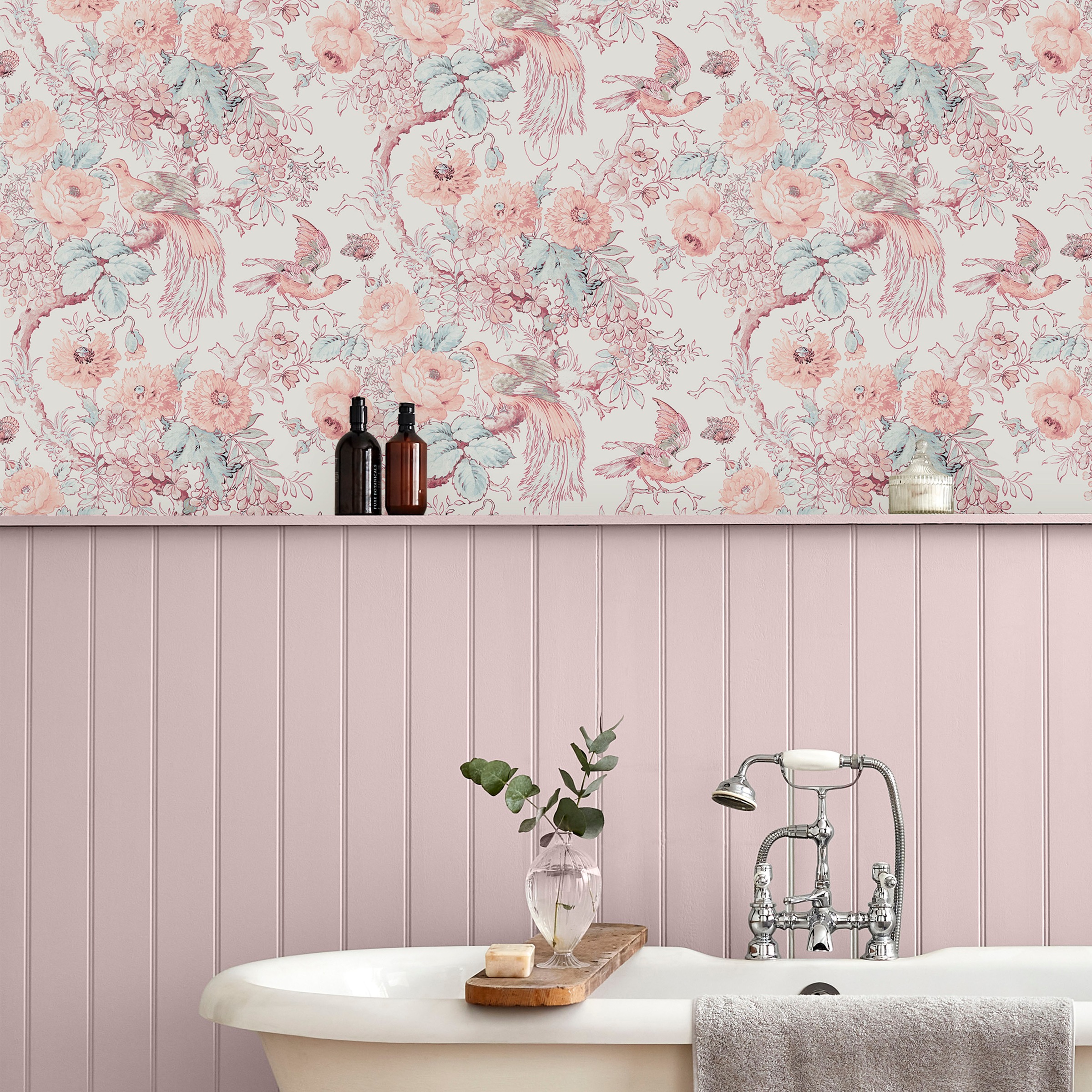LAURA ASHLEY Vliestapete »Birtle«, Motiv, Motiv
